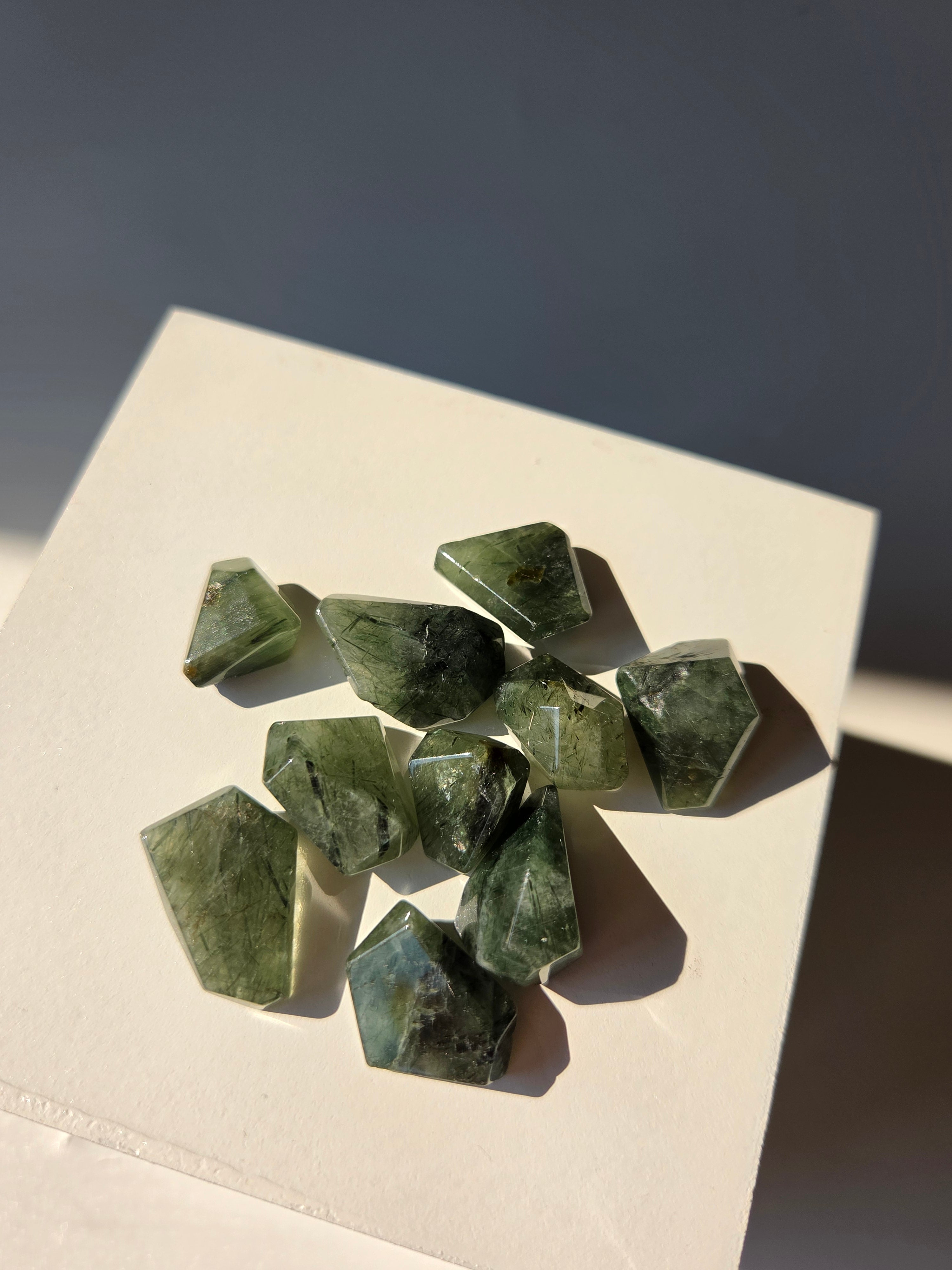Green Rutile Mini Freeform