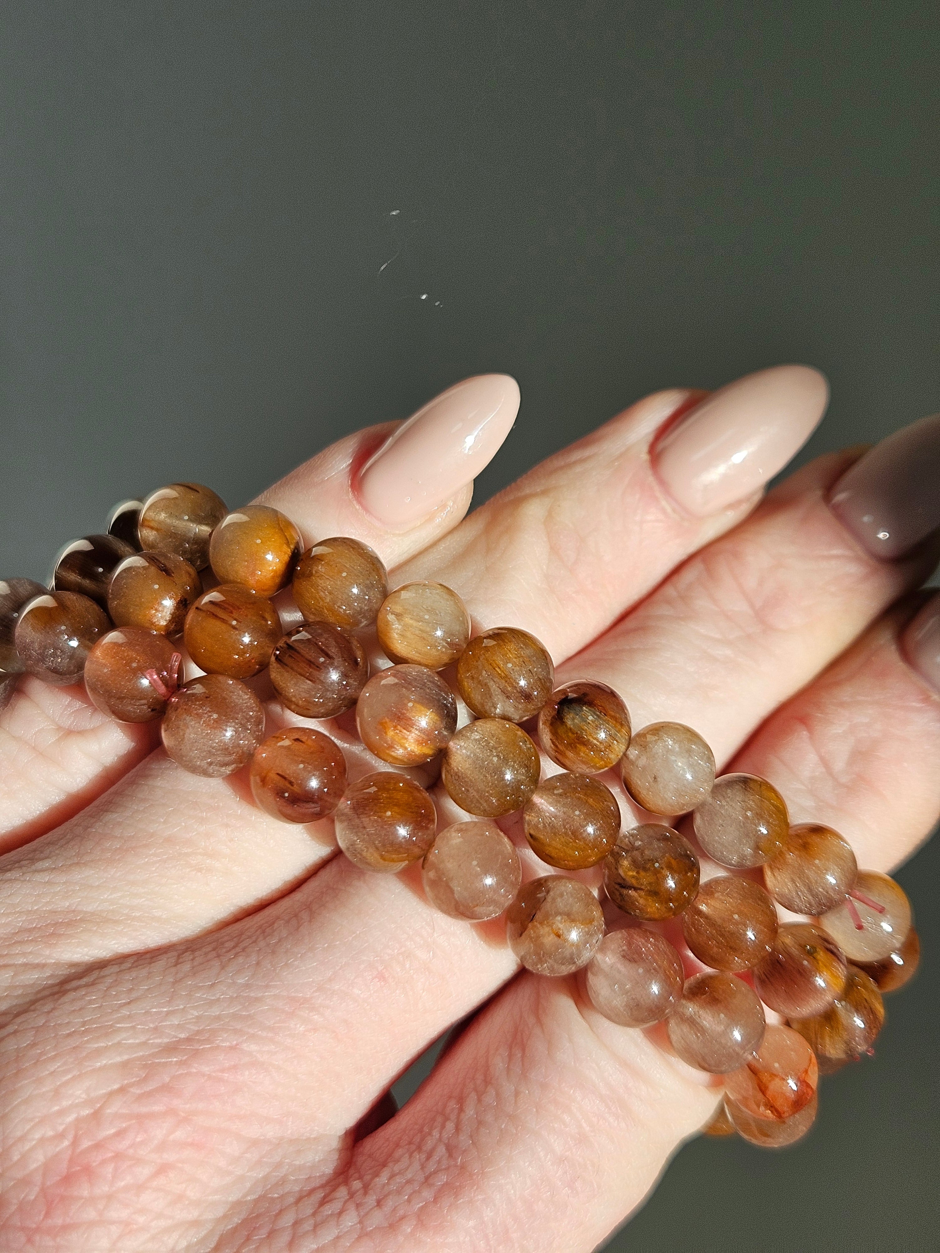 Red Rutile Bracelet | 8mm