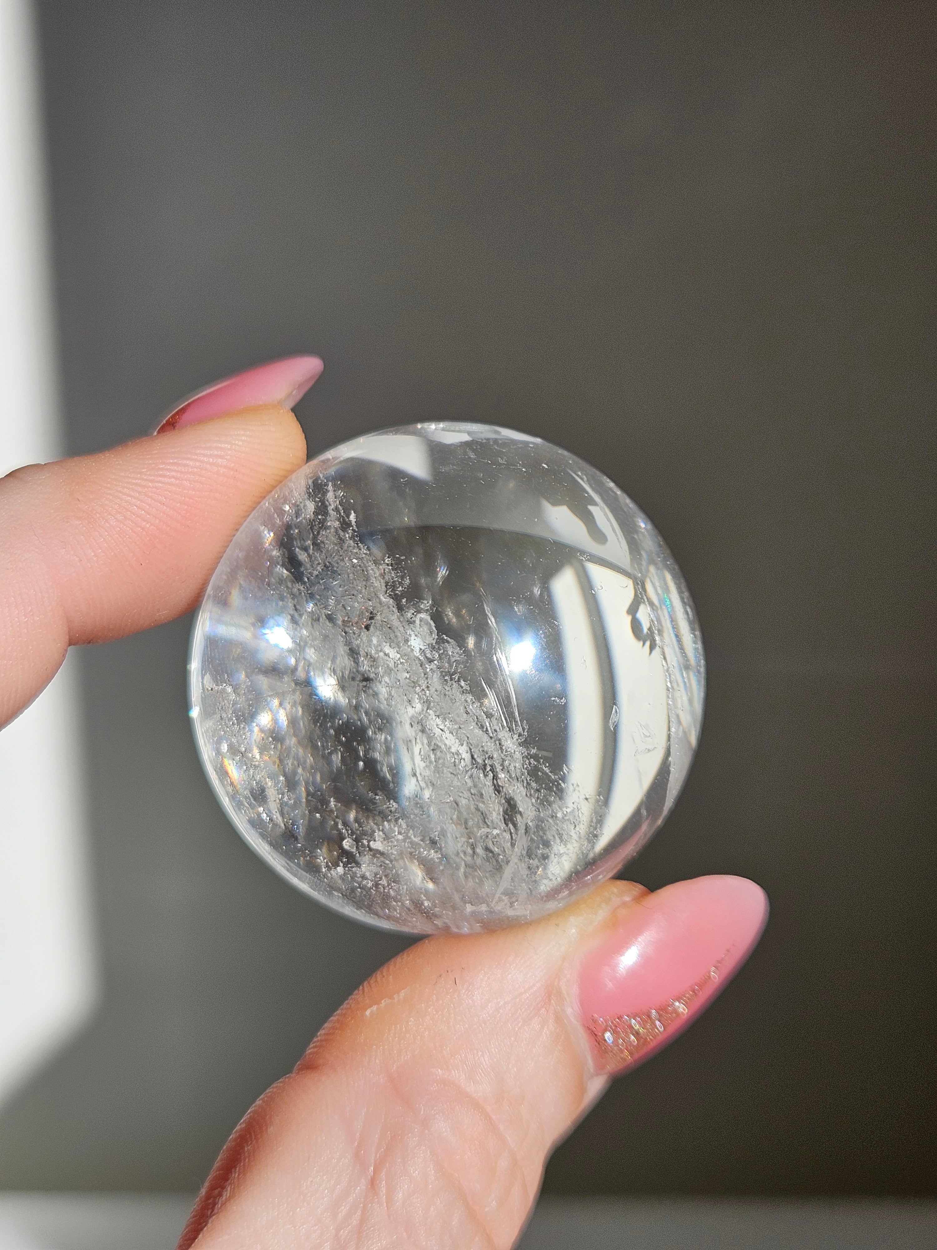 Lemurian Quartz Sphere 009