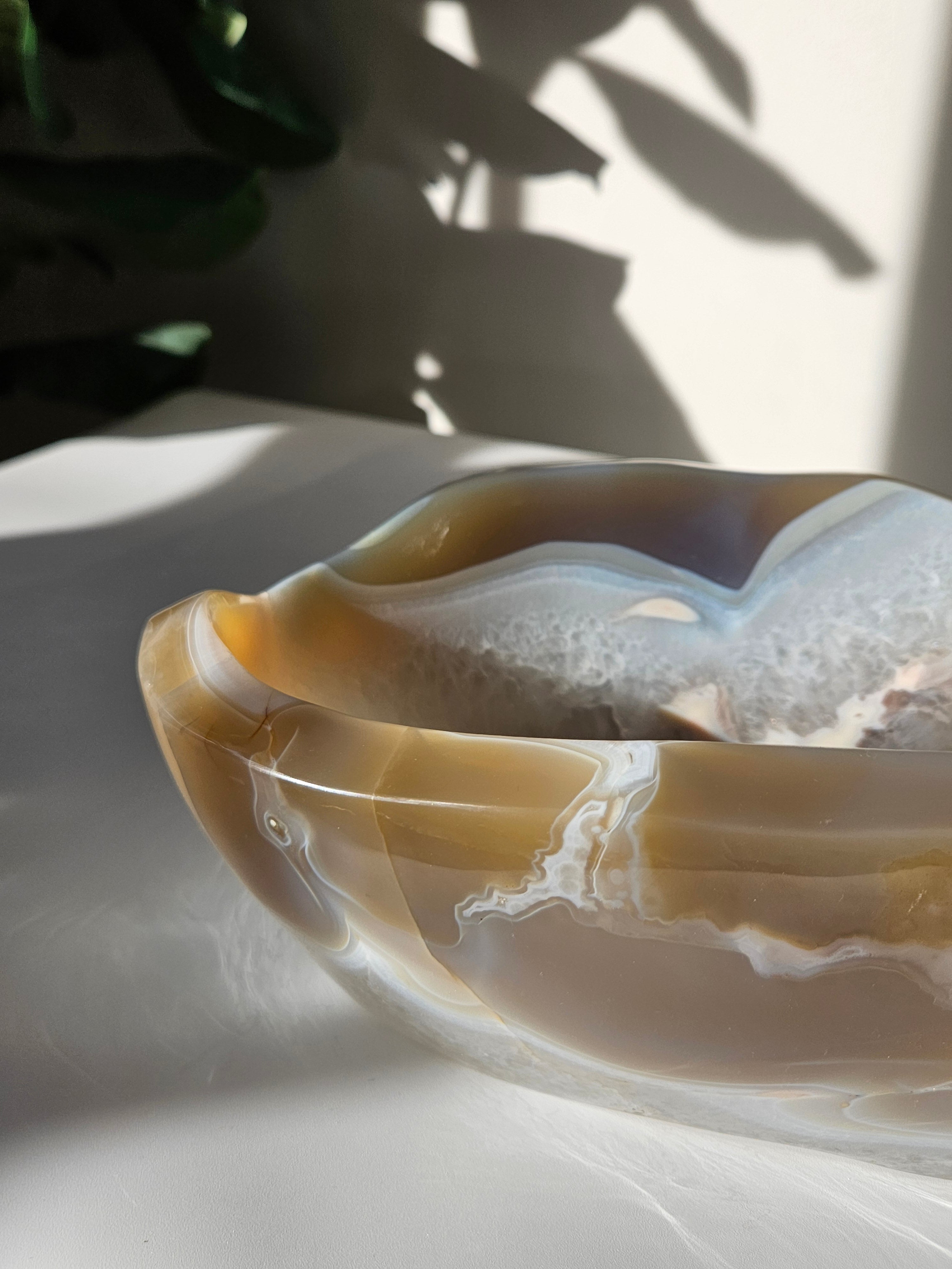Agate Statement Bowl