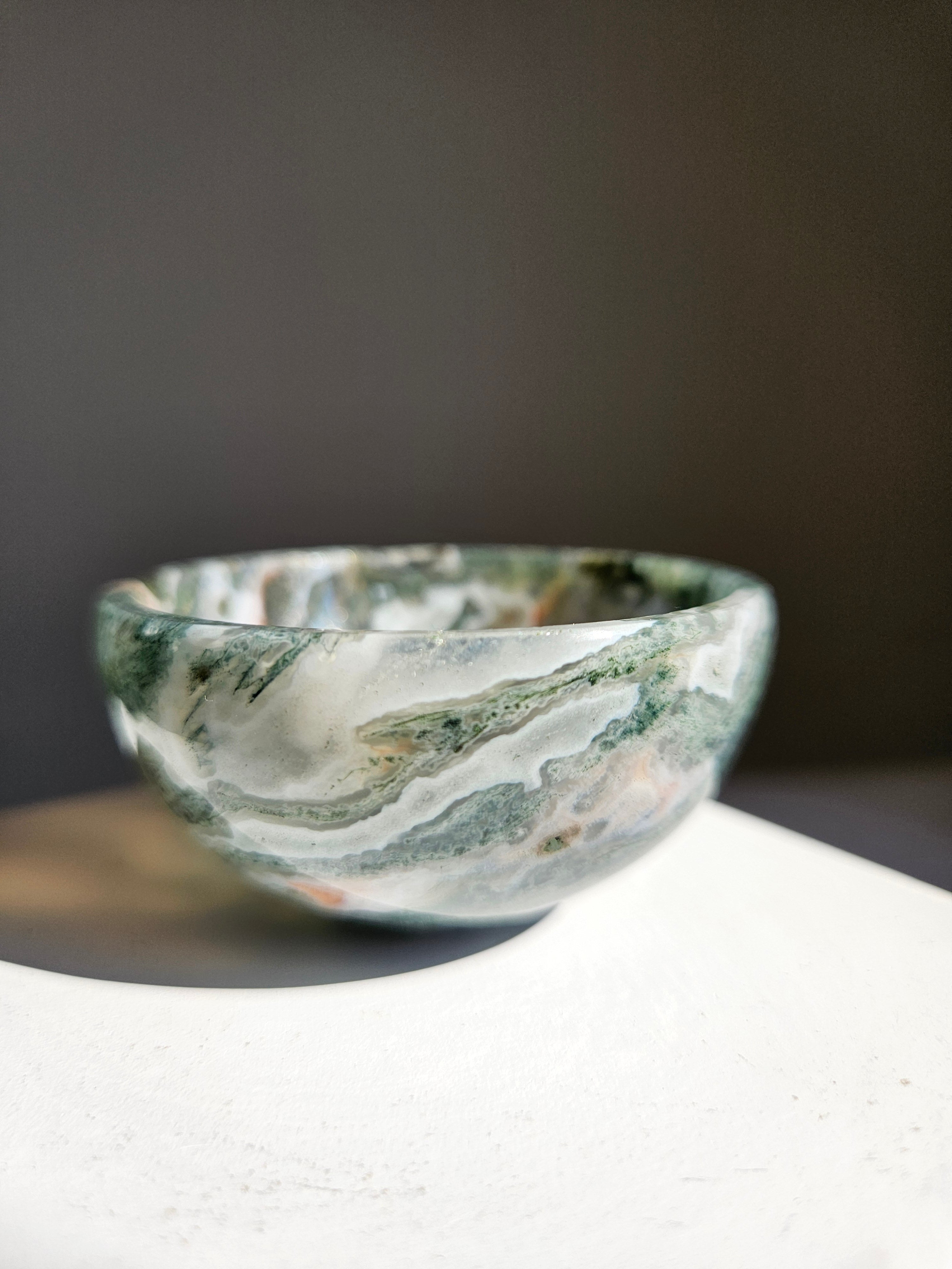 HQ Moss Agate Mini Bowl 003
