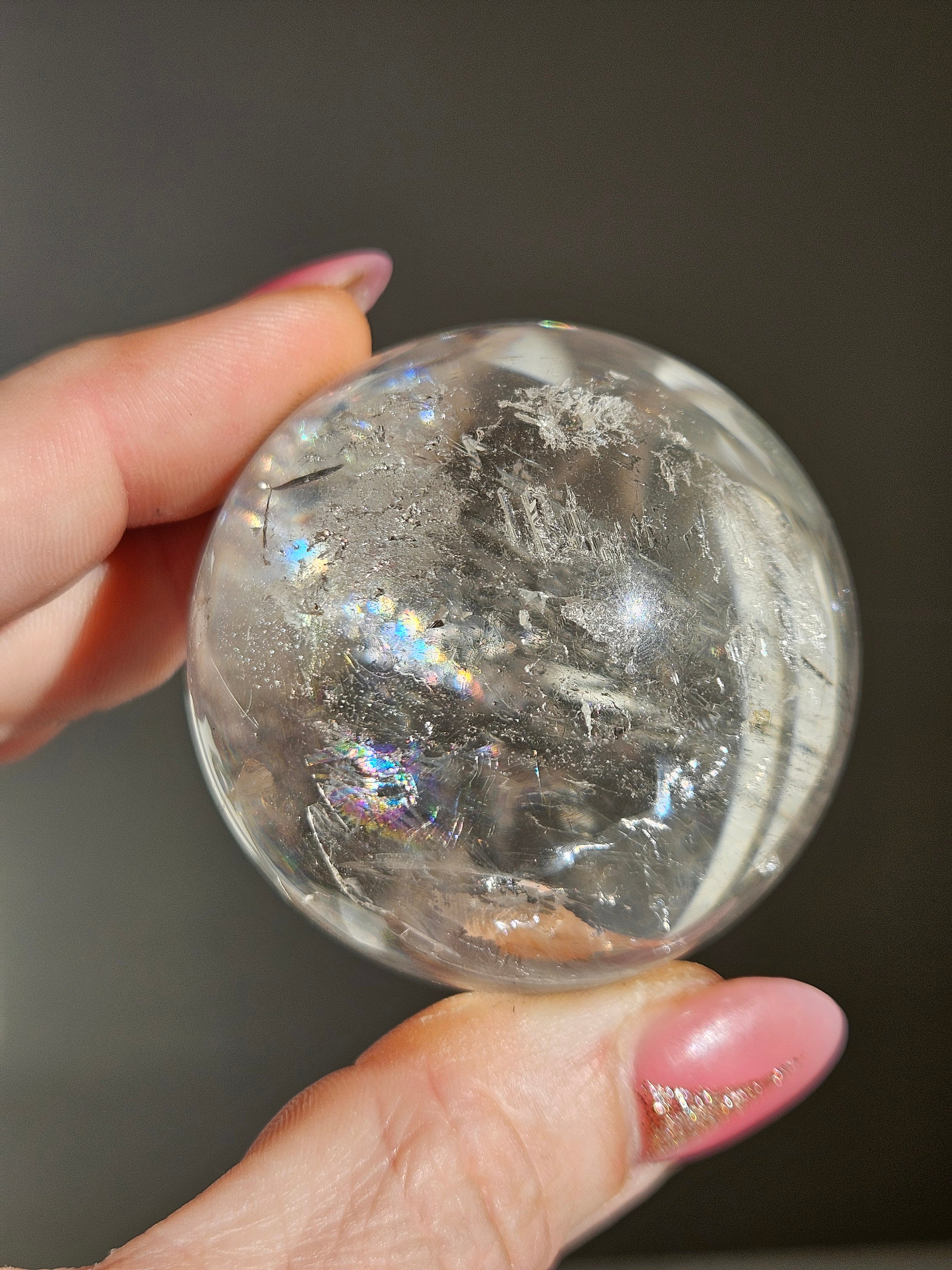 Lemurian Quartz Sphere 001