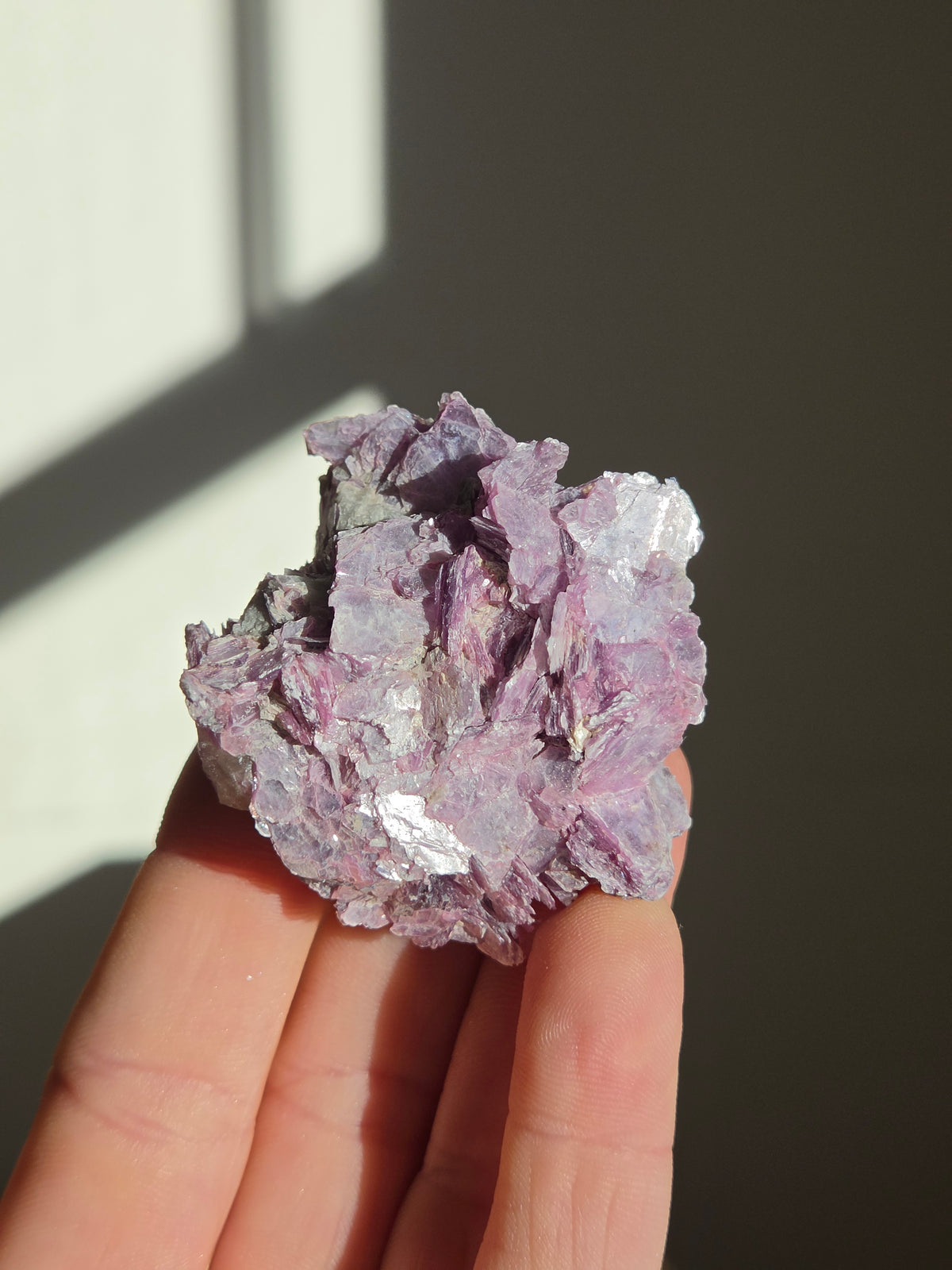 Raw Gem Lepidolite 005
