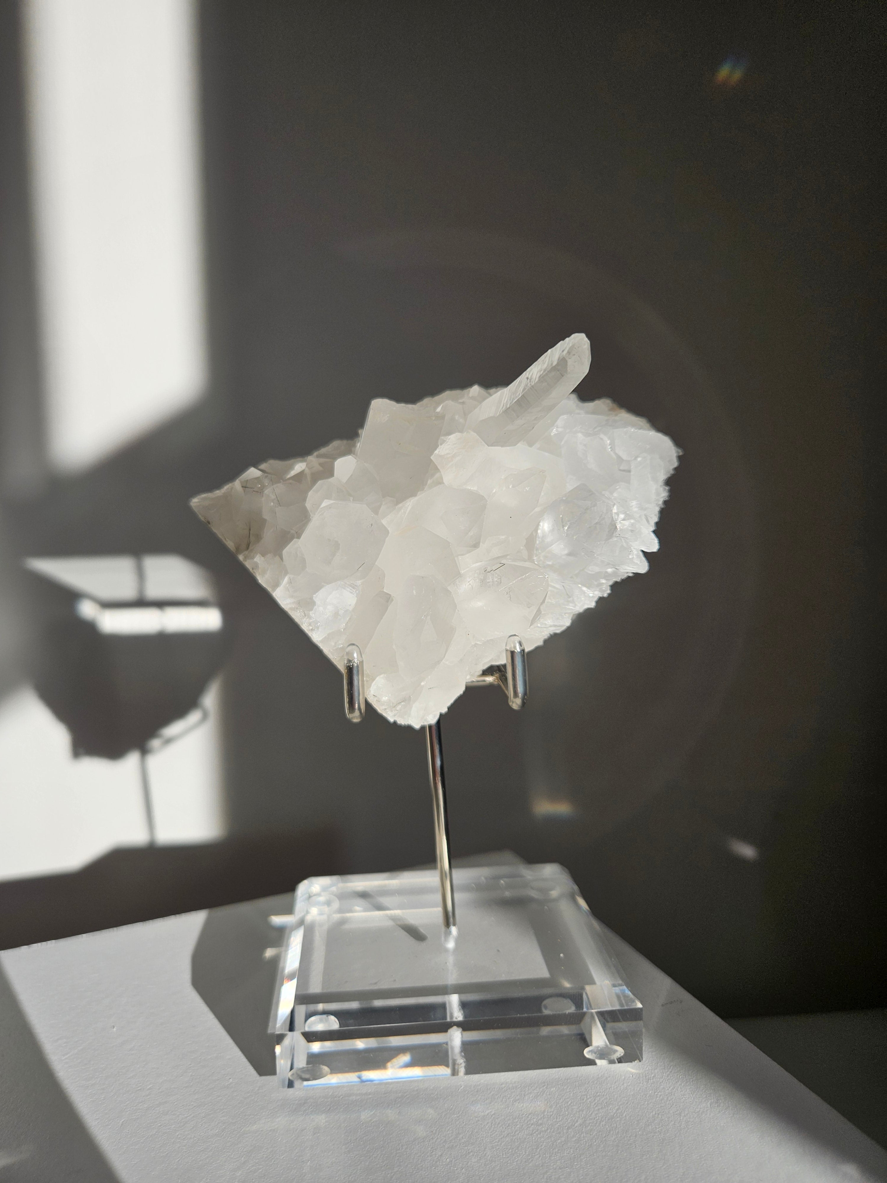 Tourmaline in Quartz Cluster 005