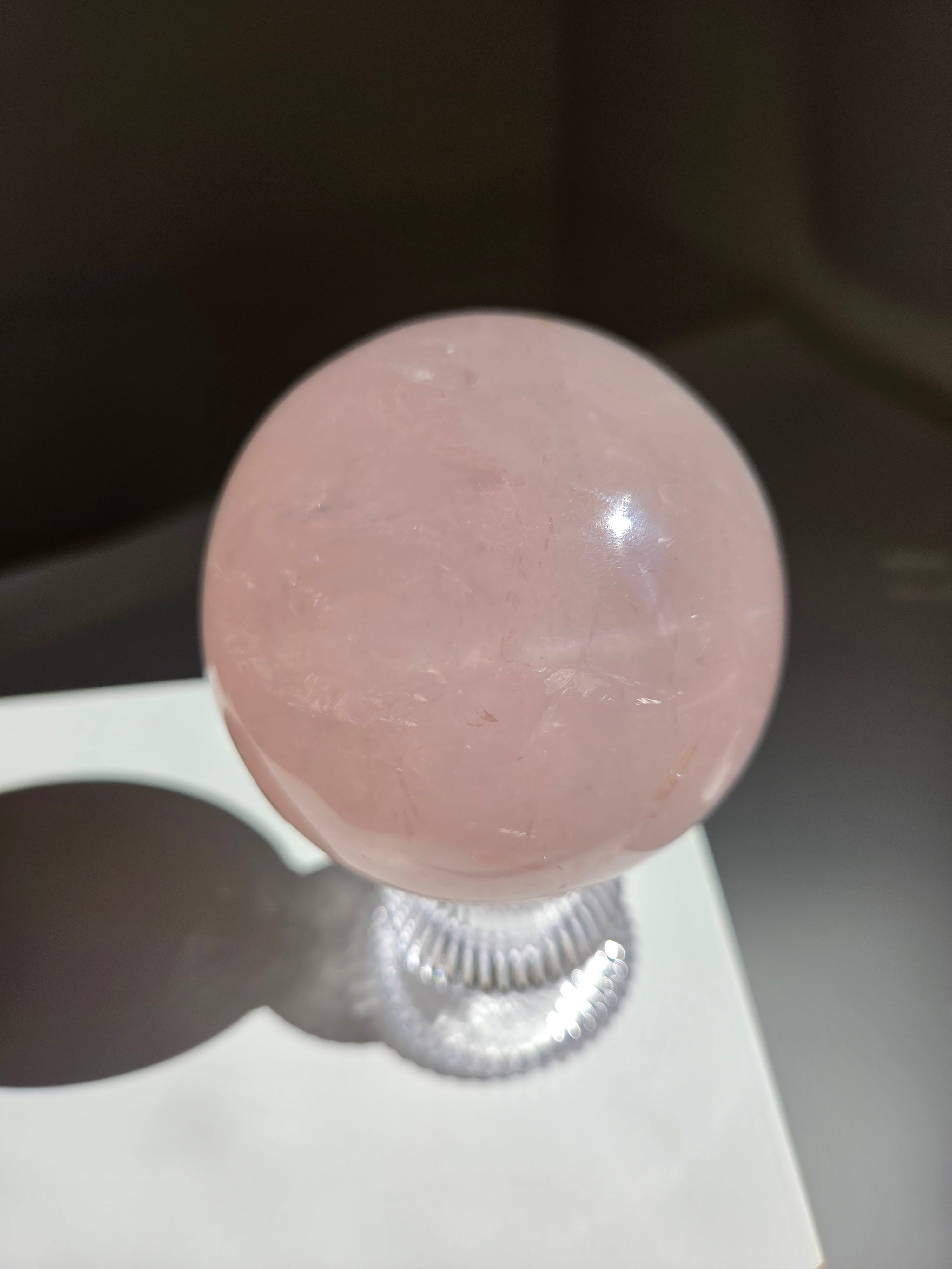 Rose Quartz Sphere 009