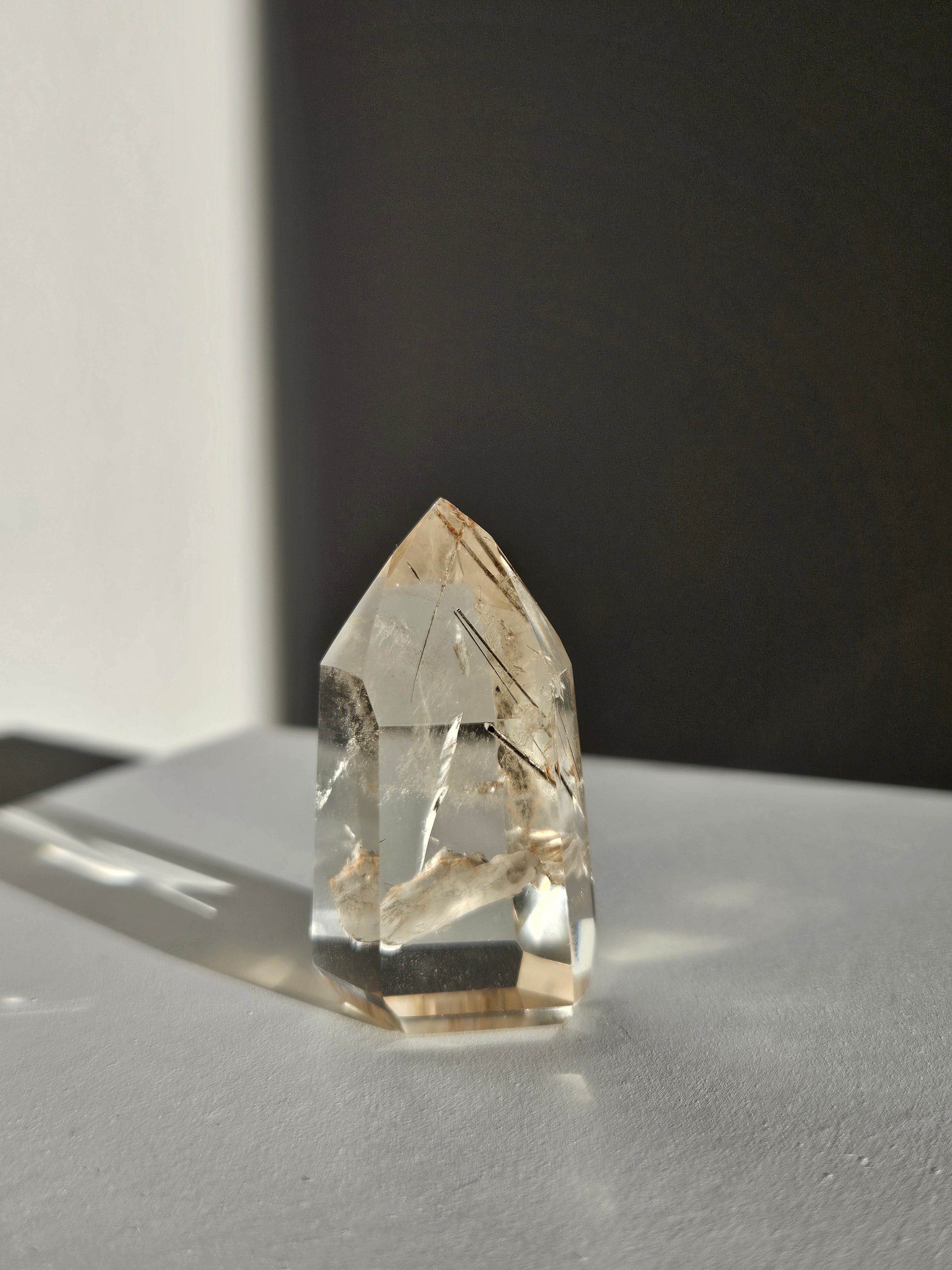 Citrine x Rutile Tower 011