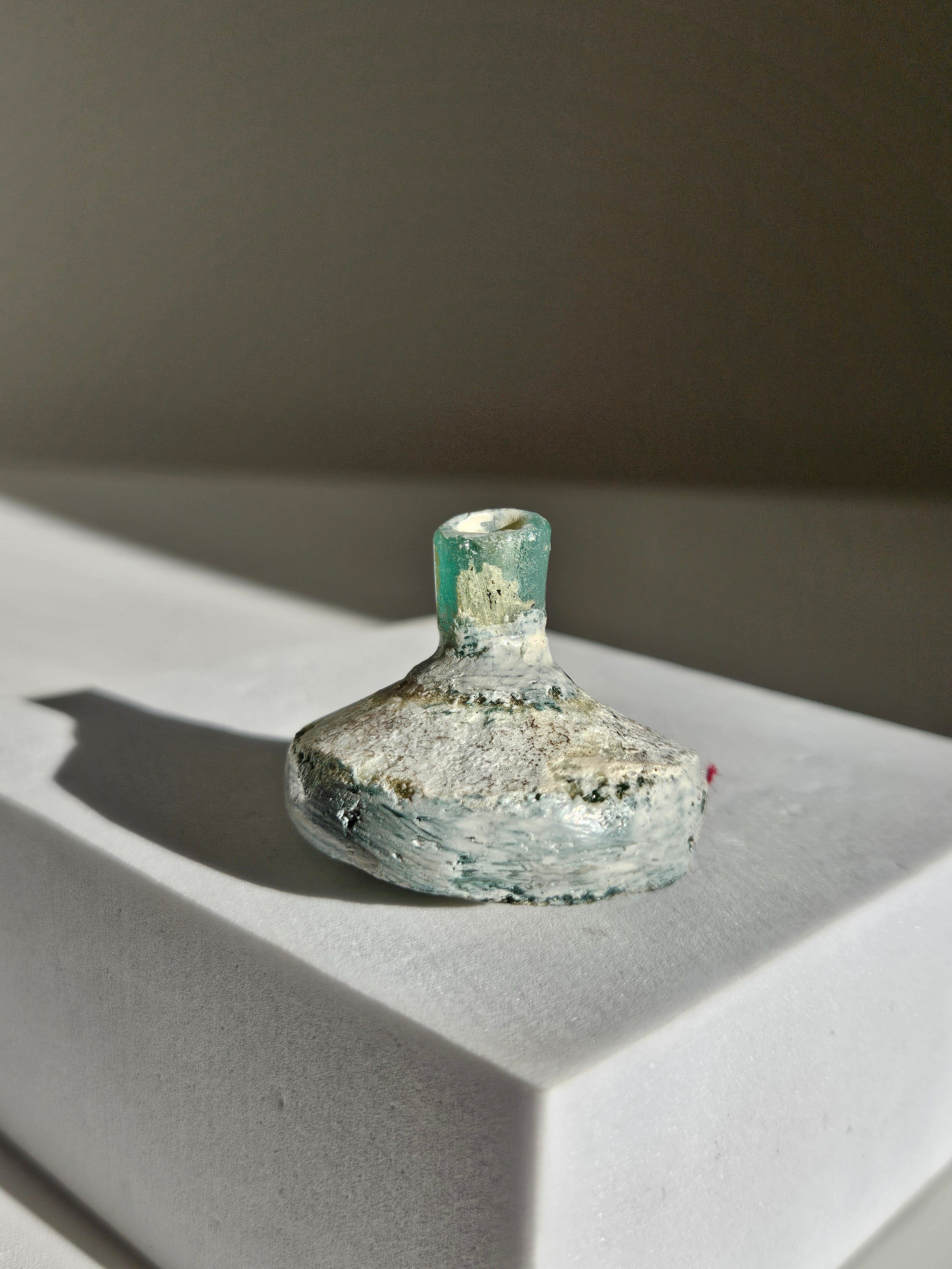 Roman Glass Bottle 004
