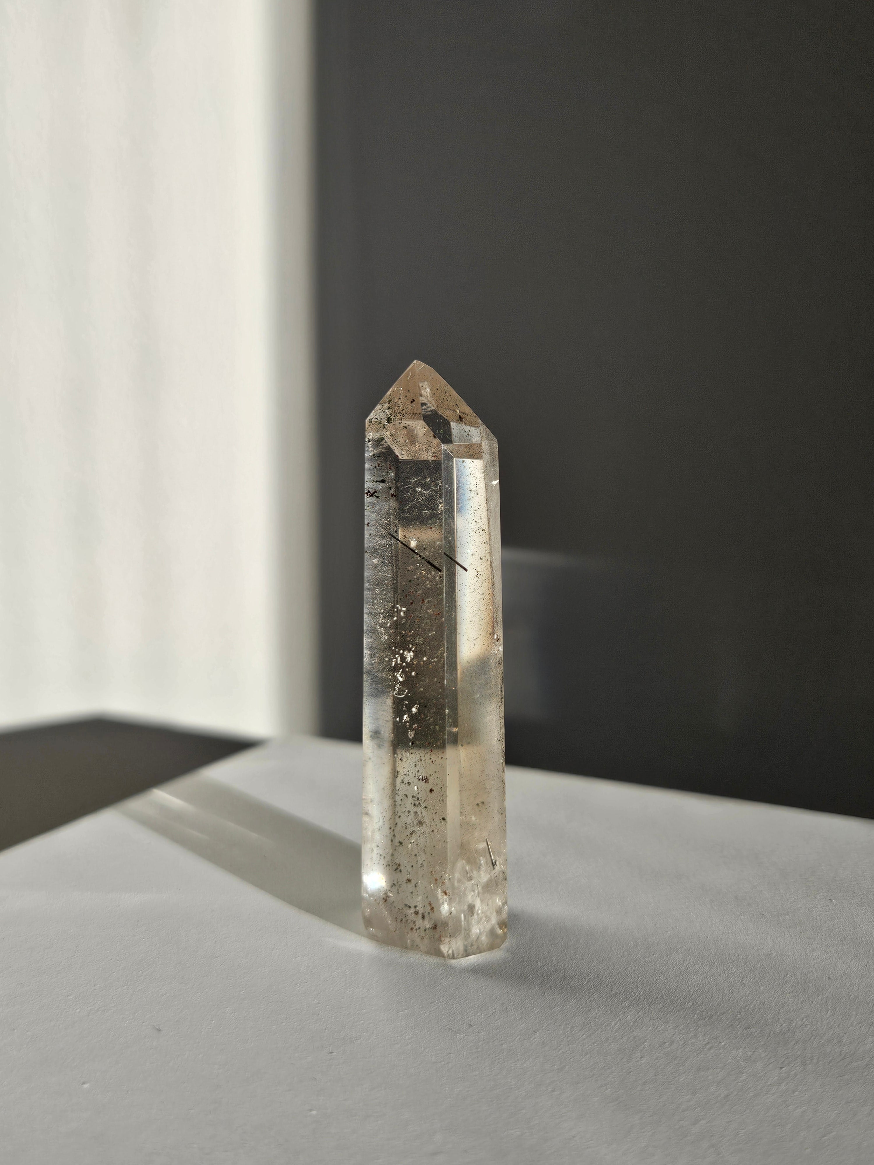 Citrine x Rutile Tower 004