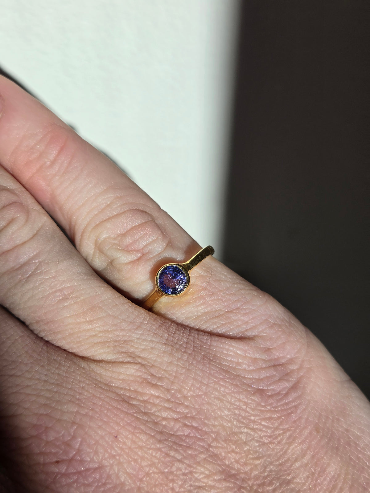 Size 6 | Tanzanite Ring | gold 053