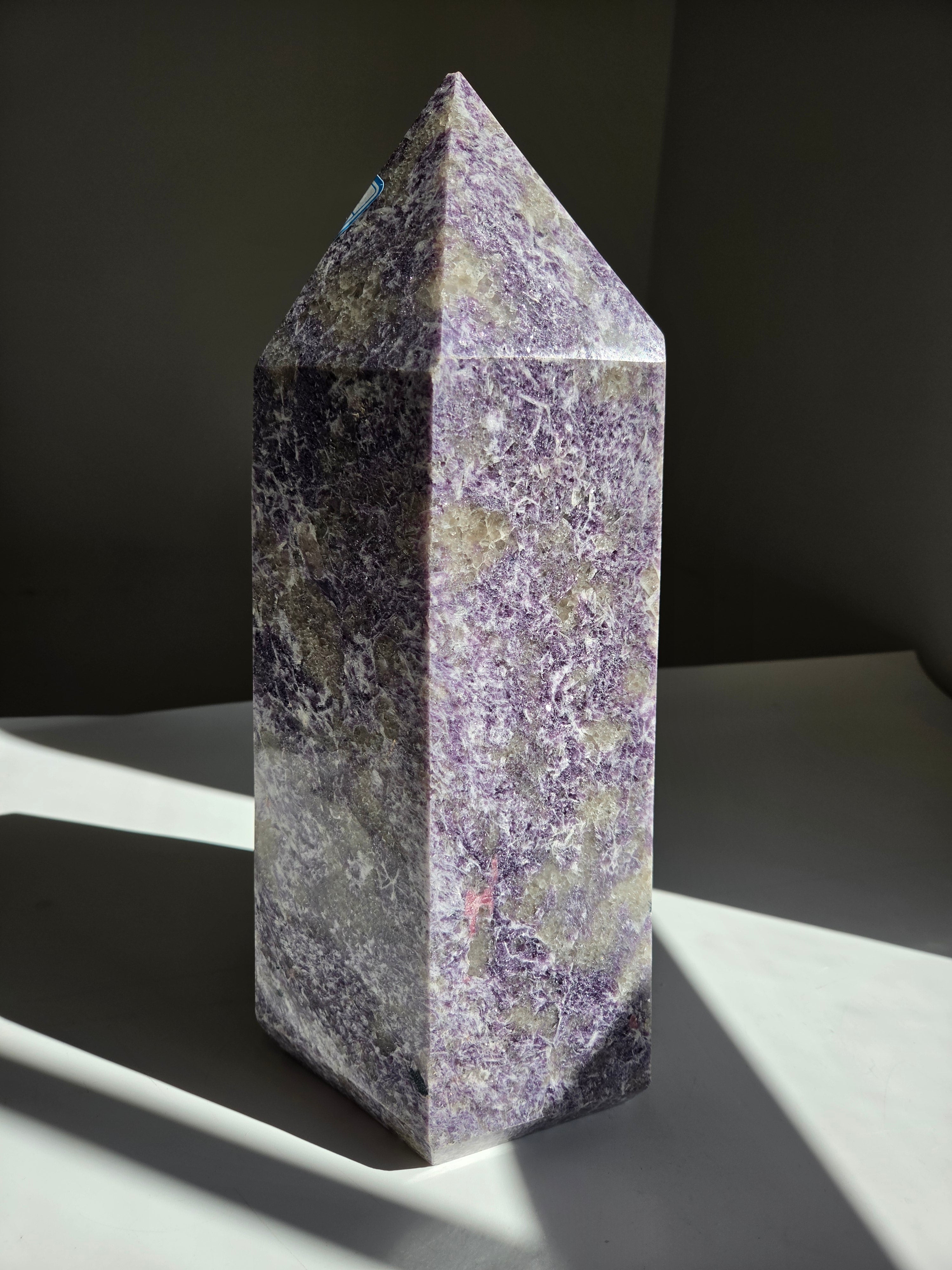 Lepidolite Statement Tower