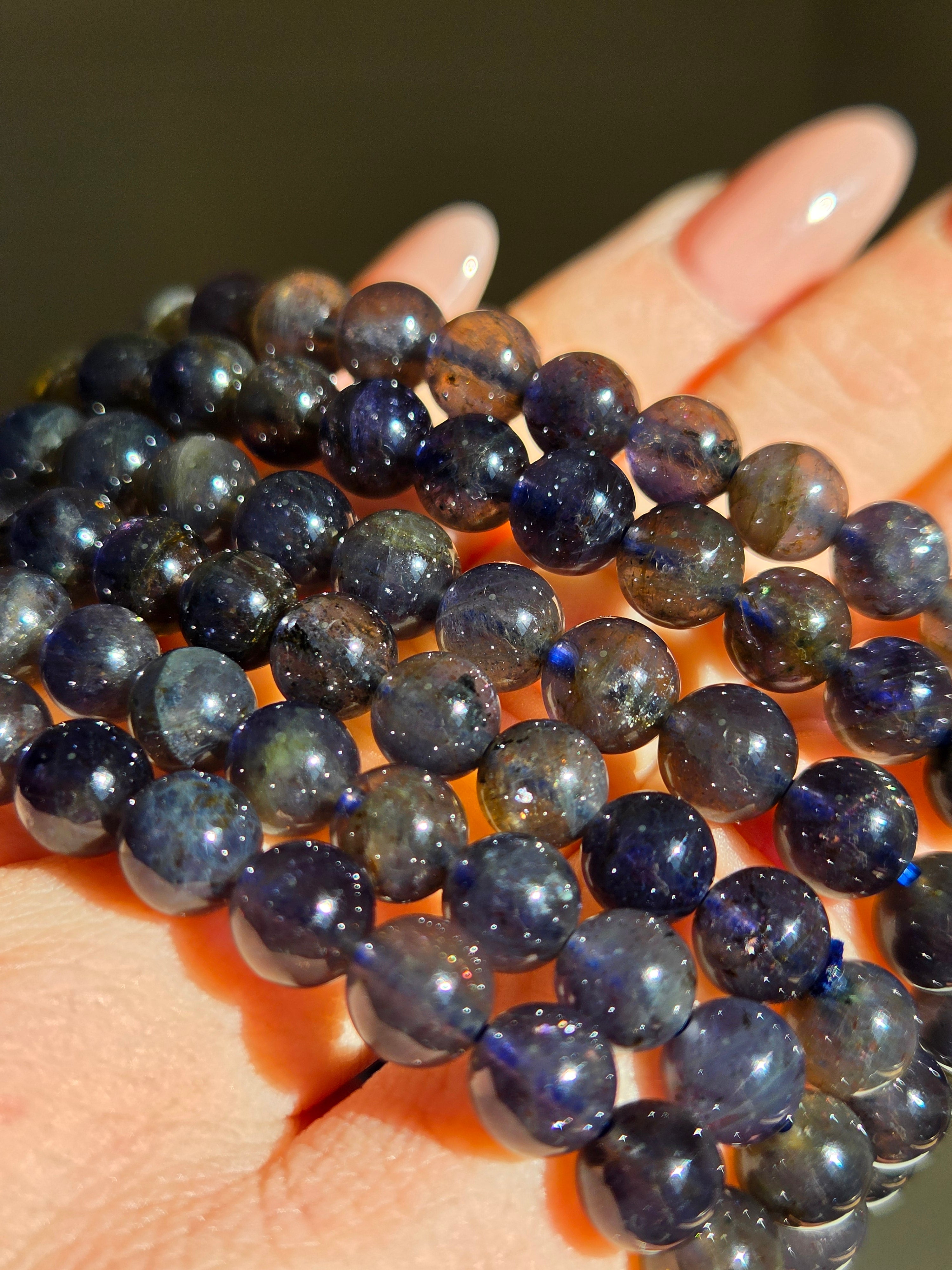Iolite Bracelet | 7mm