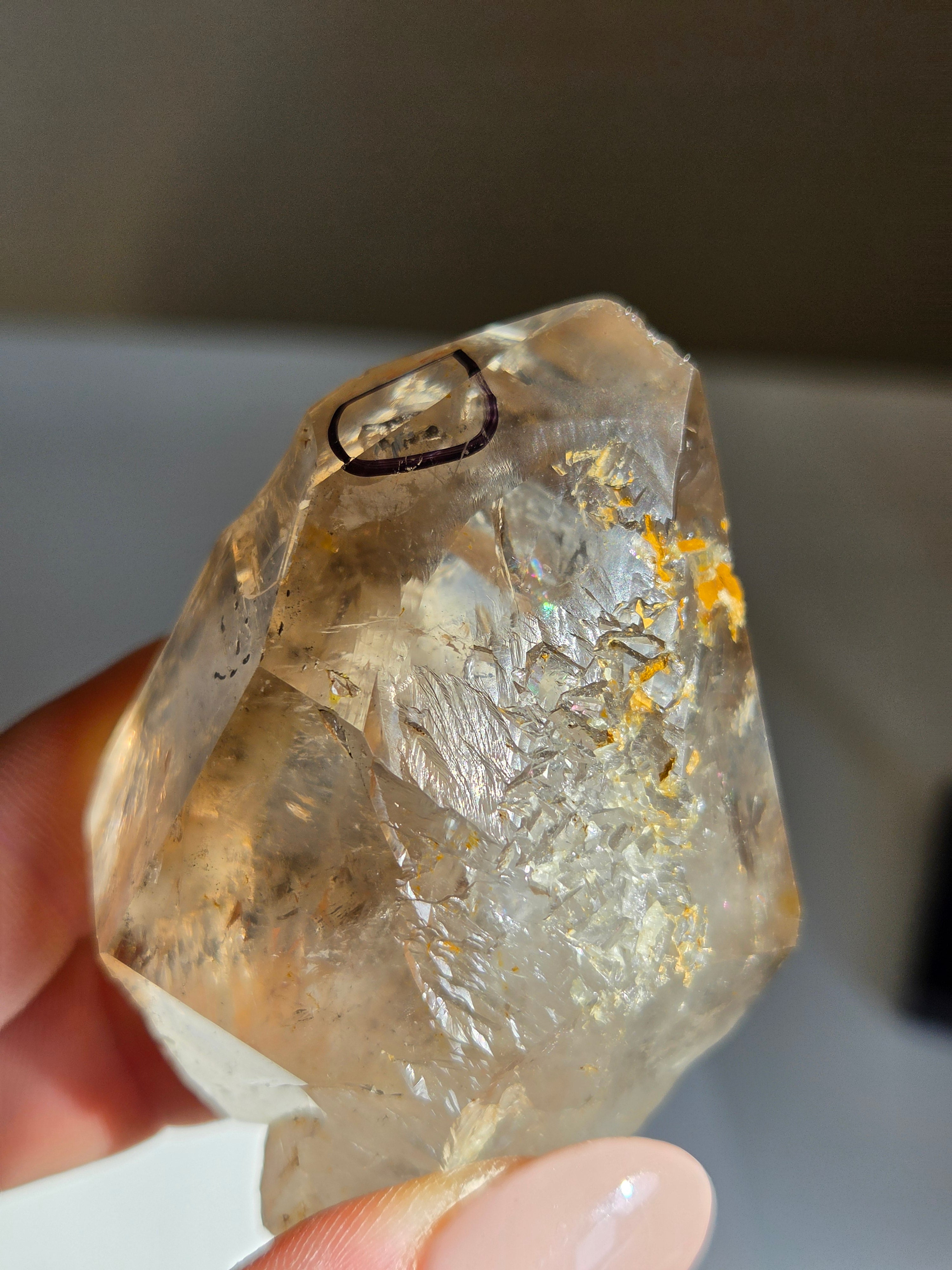 Tibetan Enhydro Quartz 001