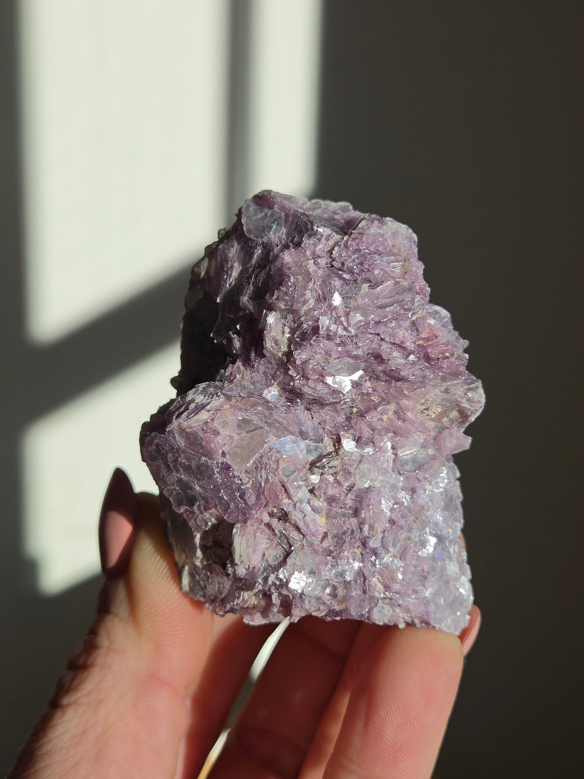 Raw Gem Lepidolite 003