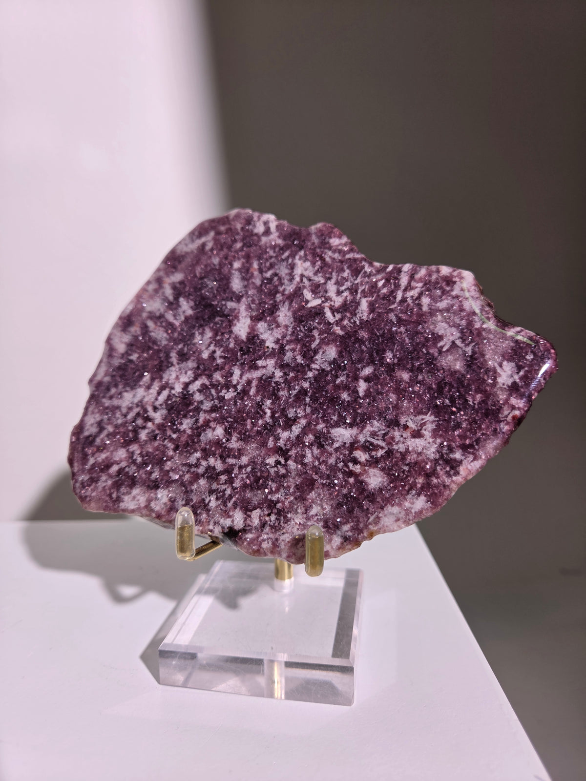 Lepidolite Slab 002