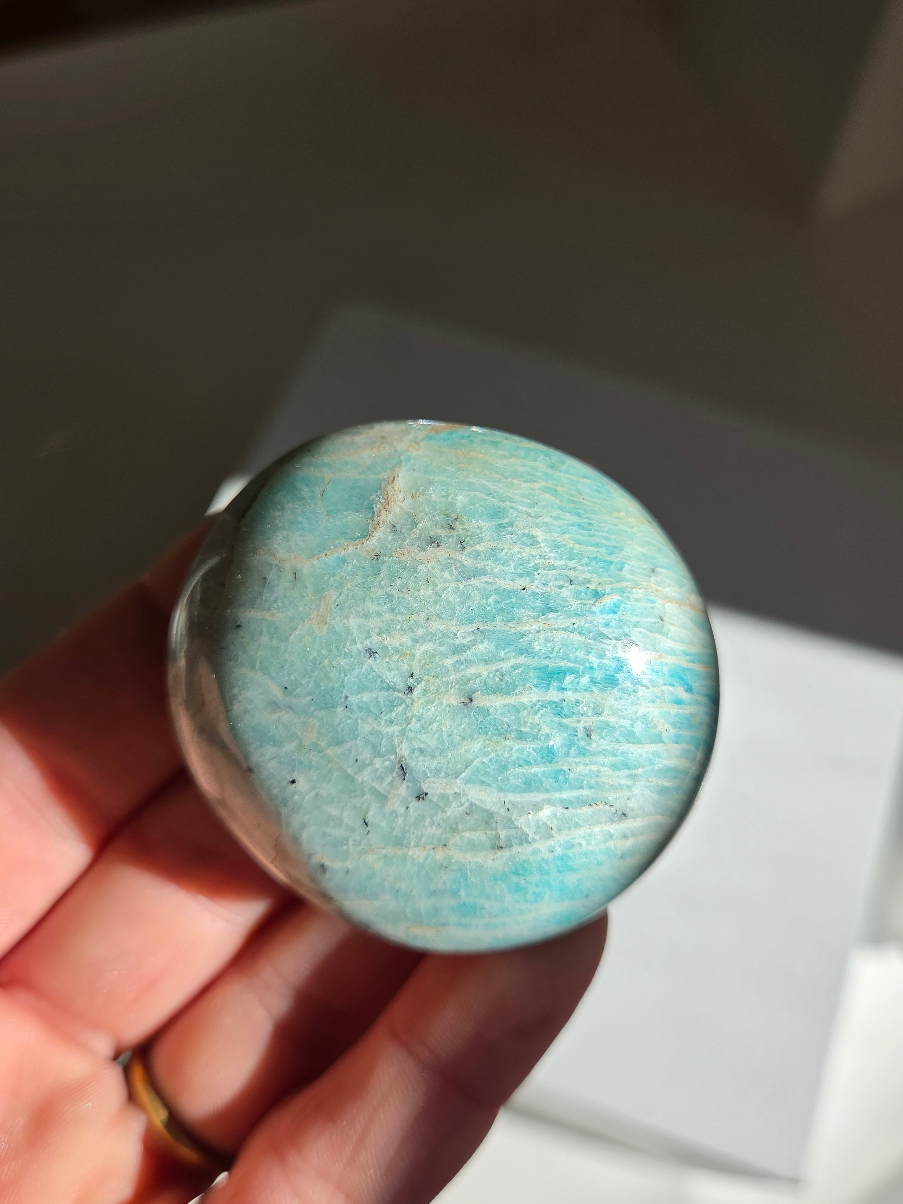 Amazonite Palmstone 006