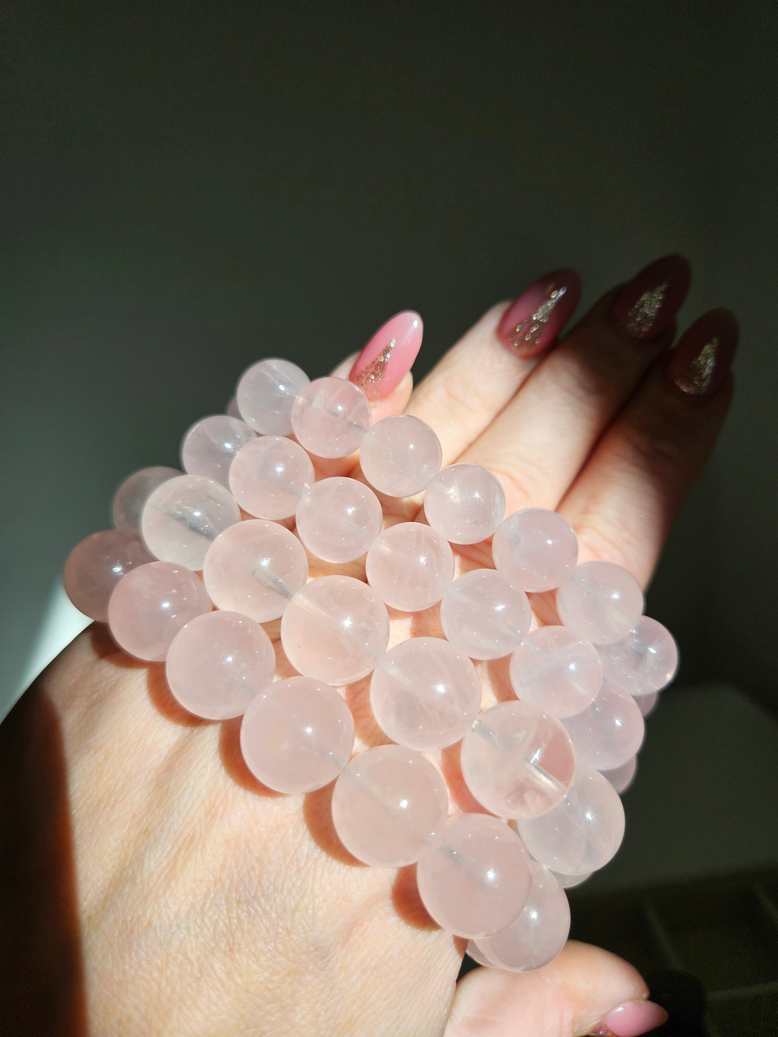 Rose Quartz Bracelet | 13-16mm