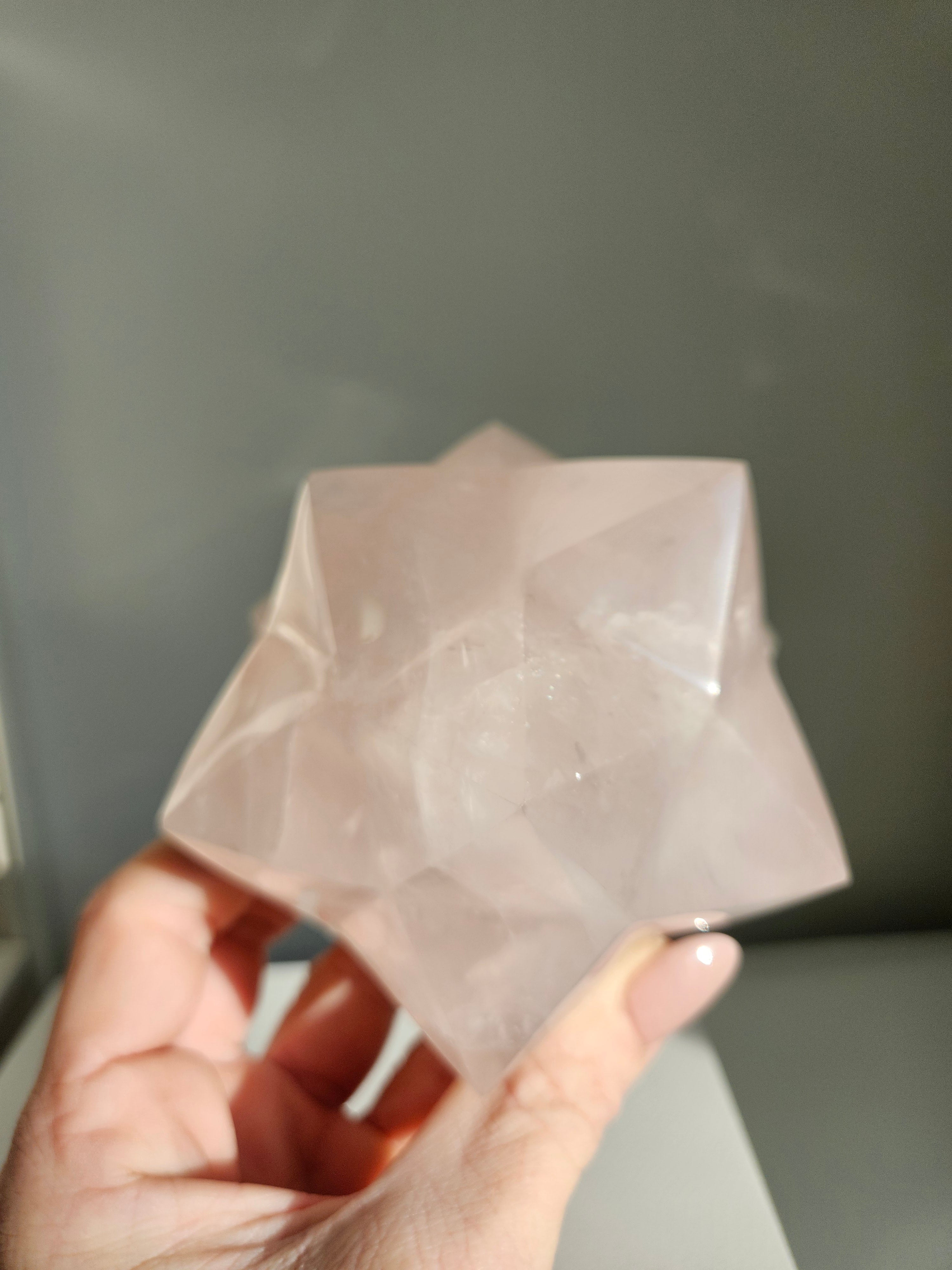 Rose Quartz Puffy Asteroid 001