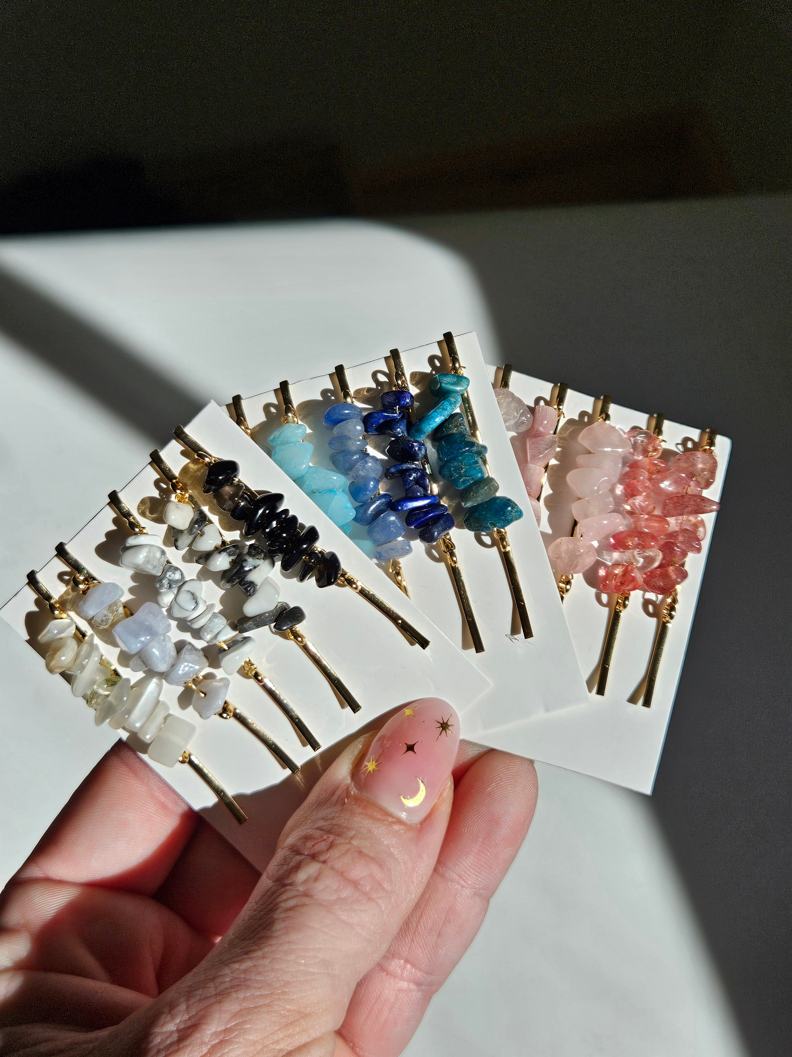 Crystal Bobby Pins