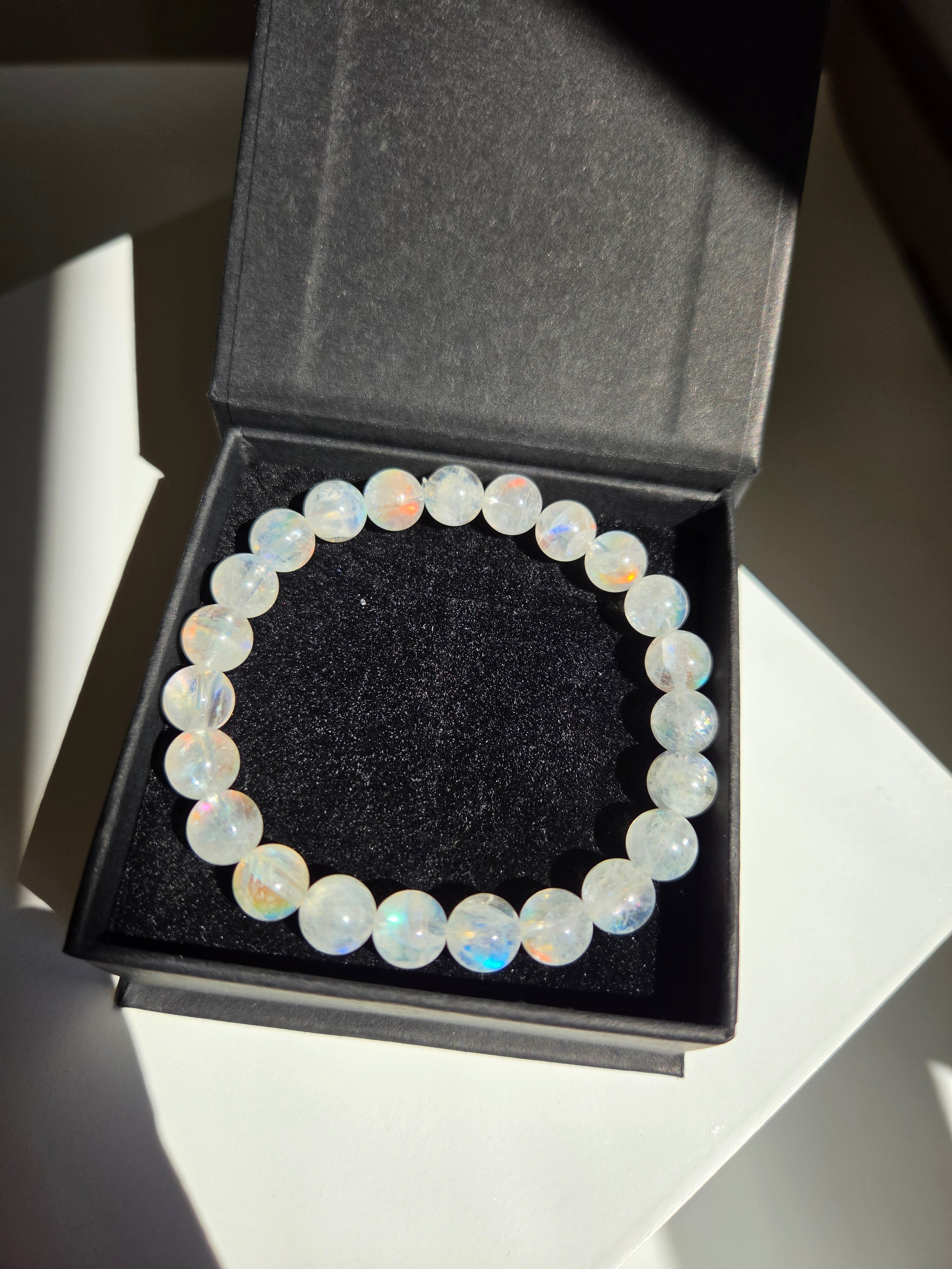 HQ Malagasy Moonstone Bracelet 007 | 9mm