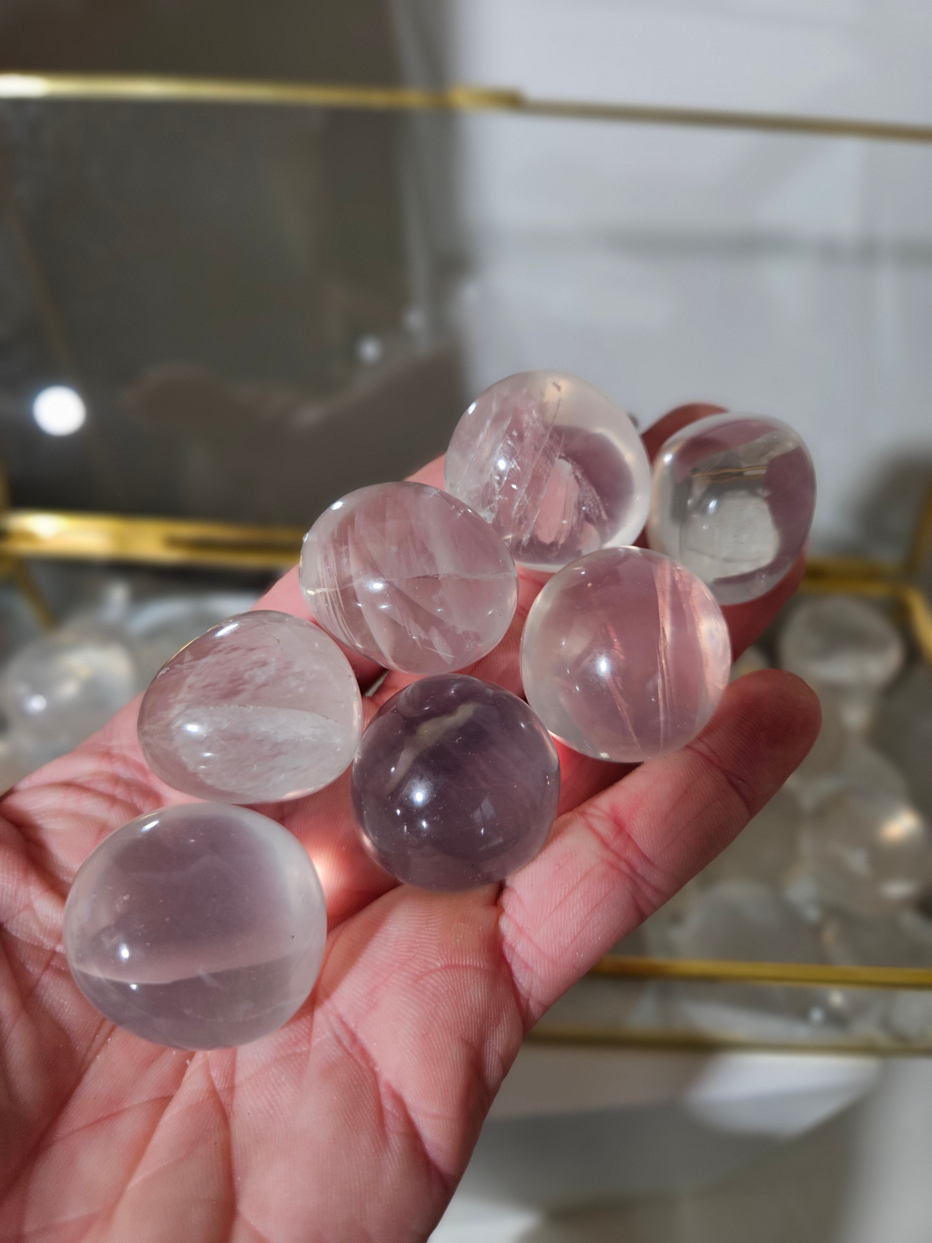 Girasol Quartz Tumble