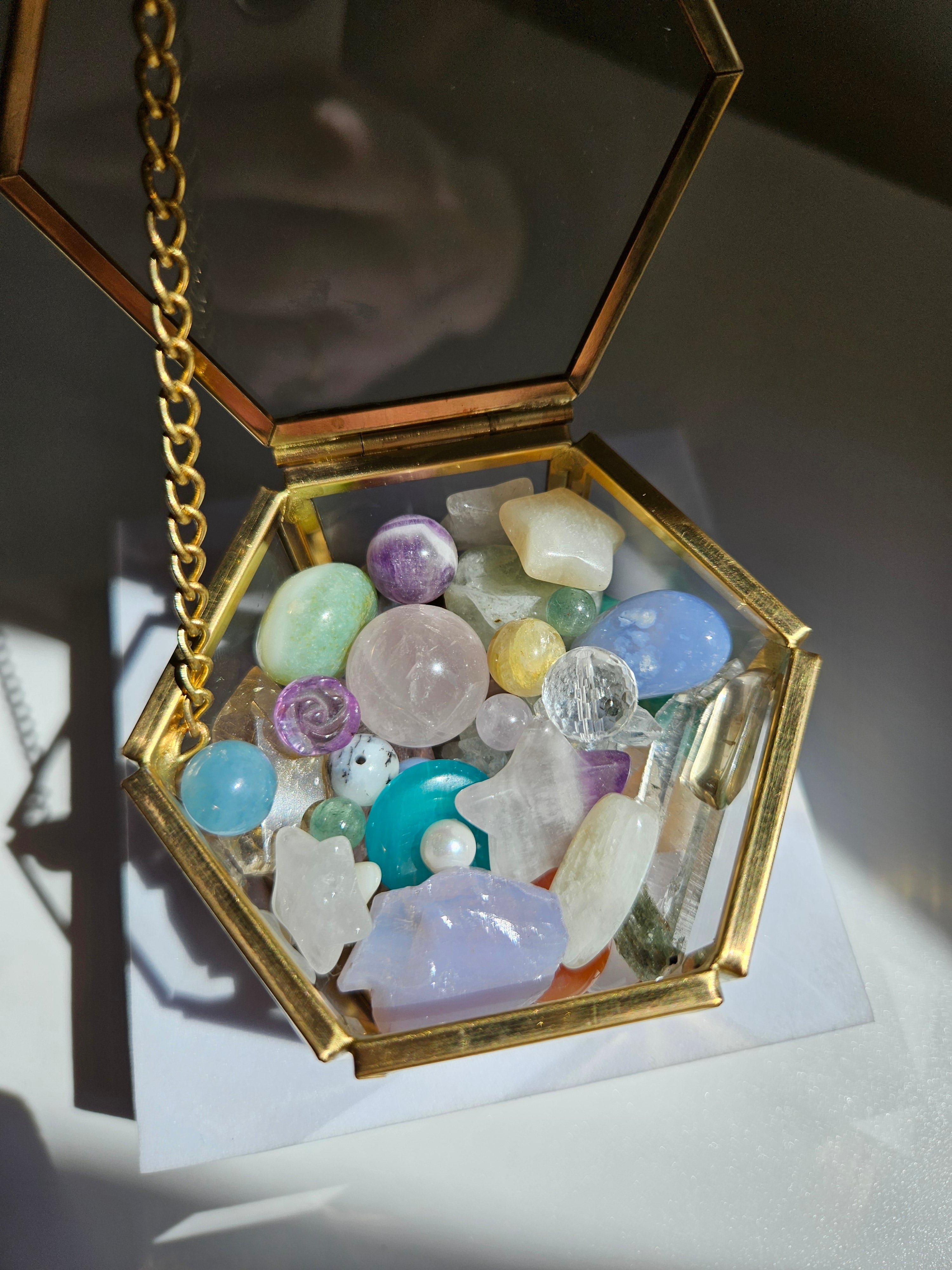 Crystal Filled Treasure Box 004
