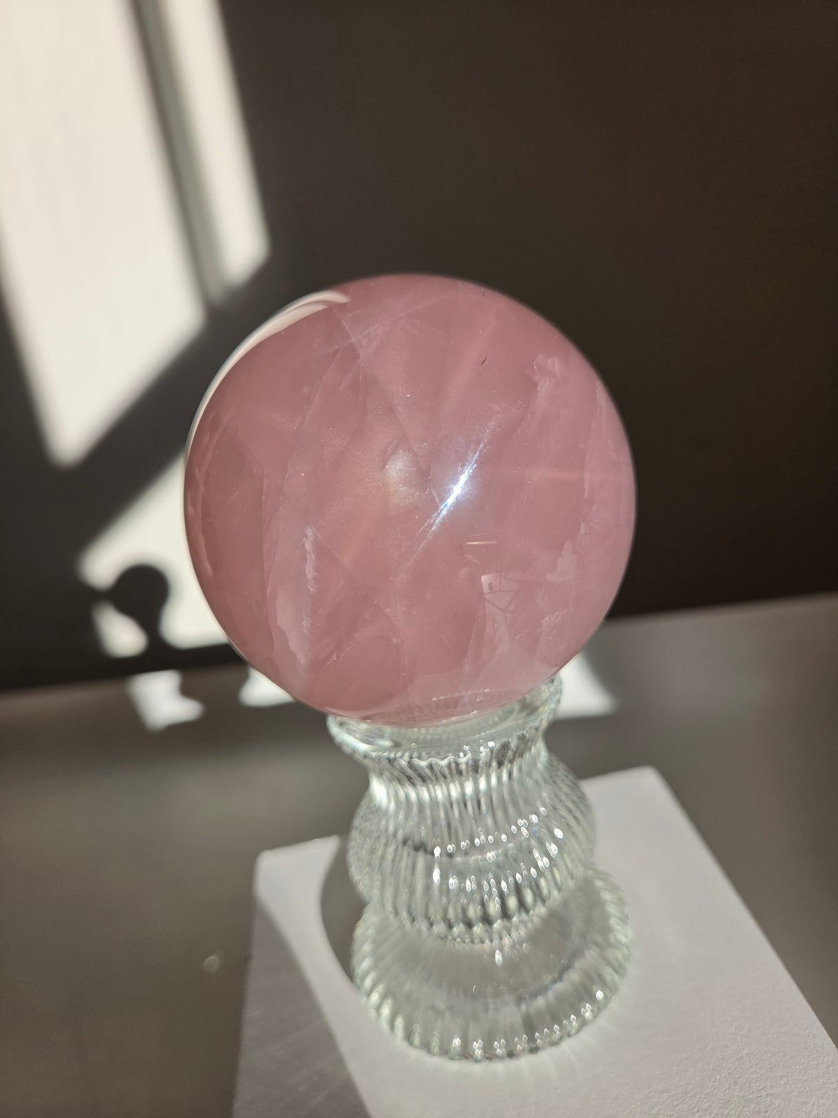 Rose Quartz Sphere 032