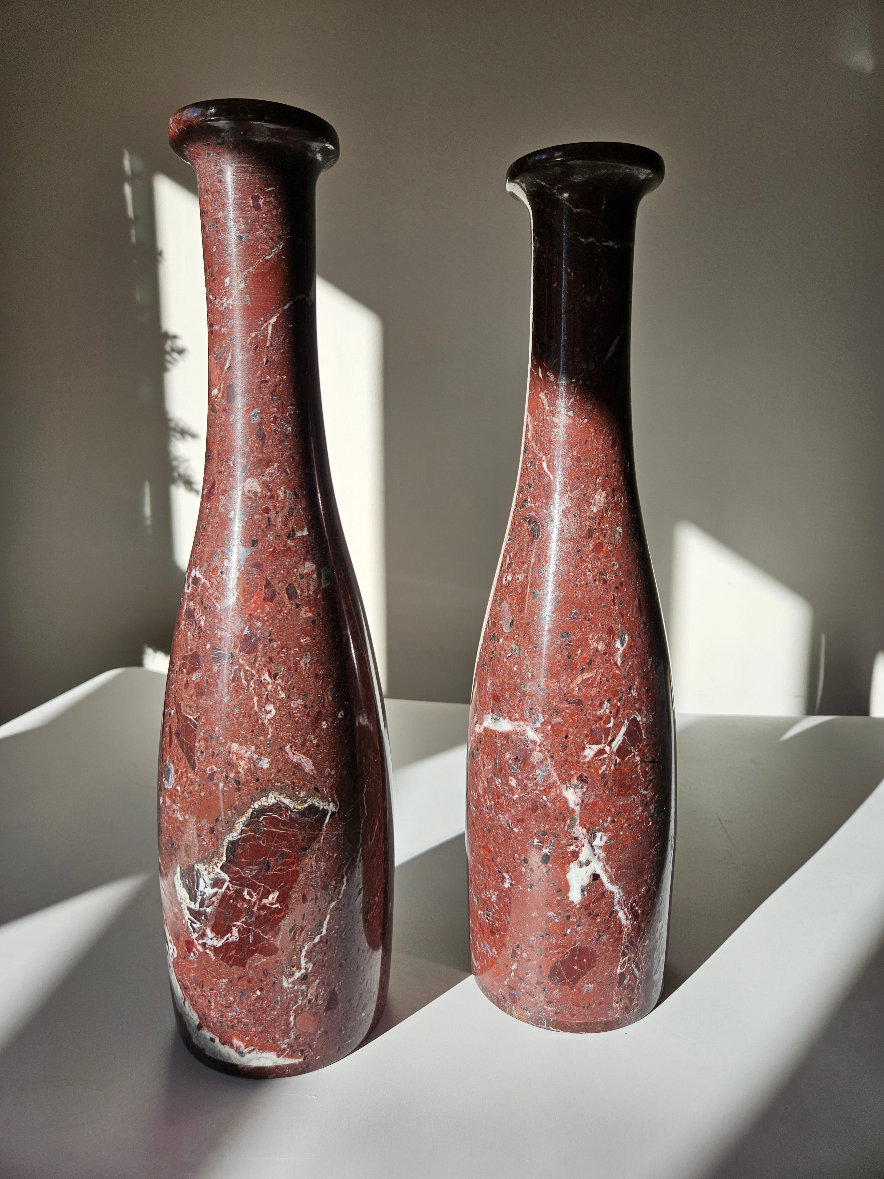 Jasper Vase Pair