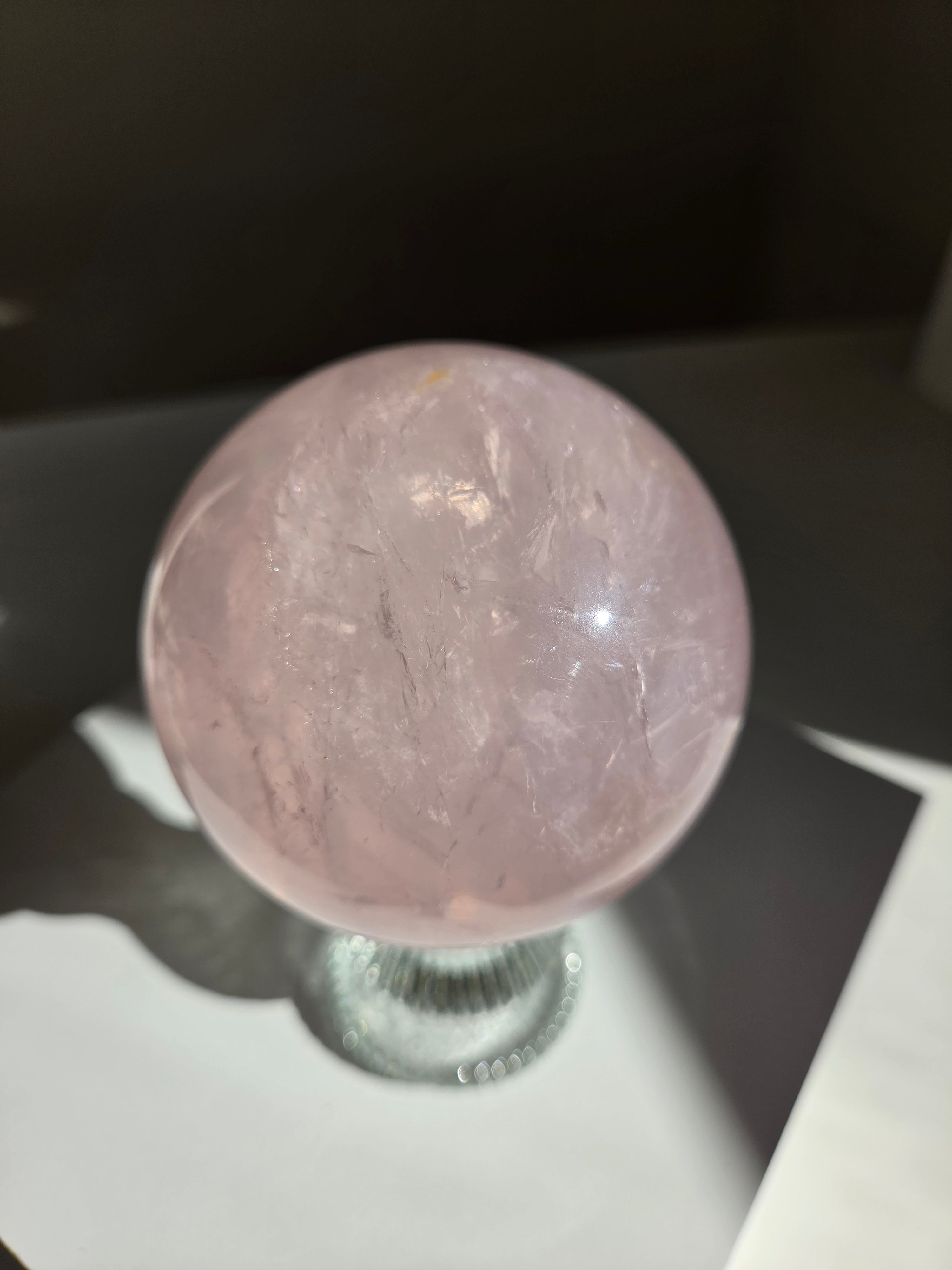 Rose Quartz Sphere 023