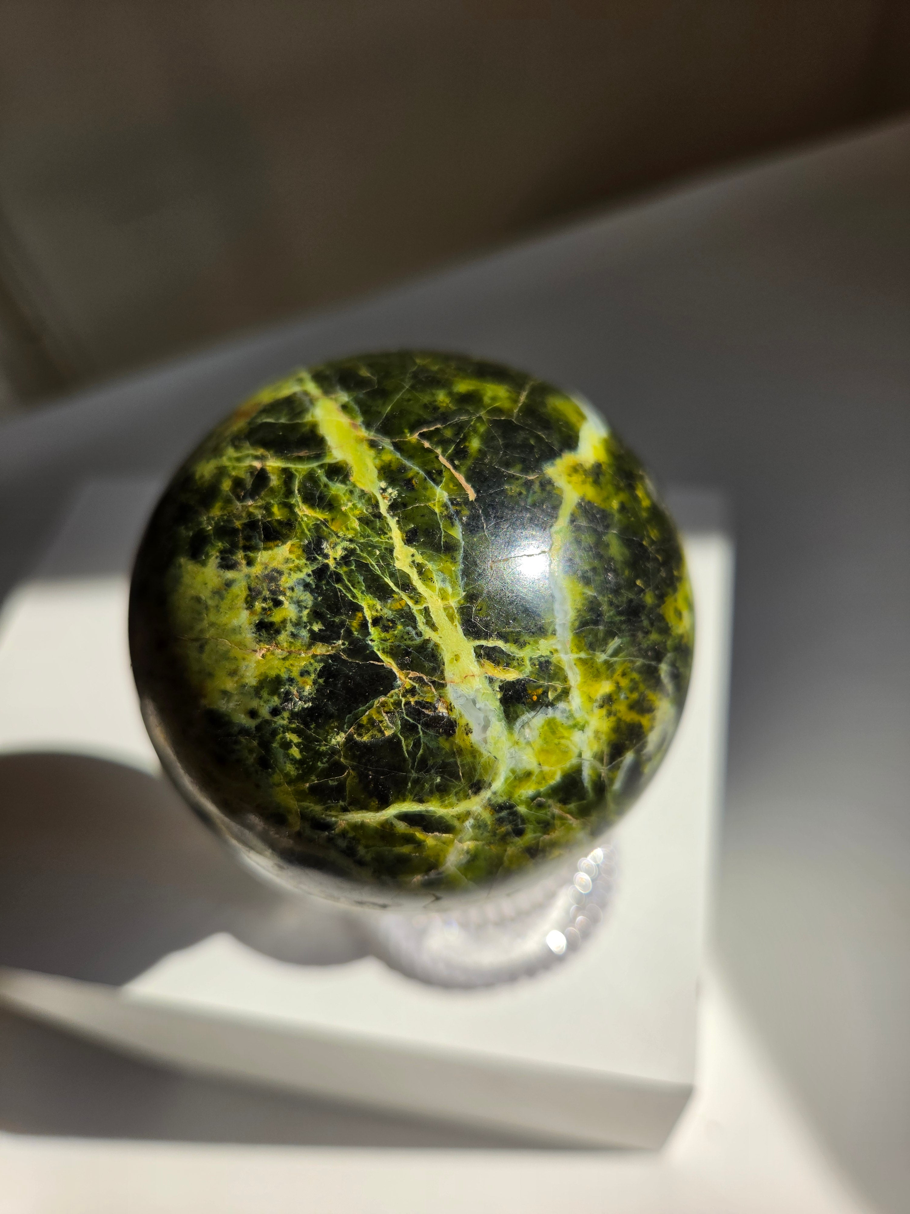 Green Opal Sphere 001