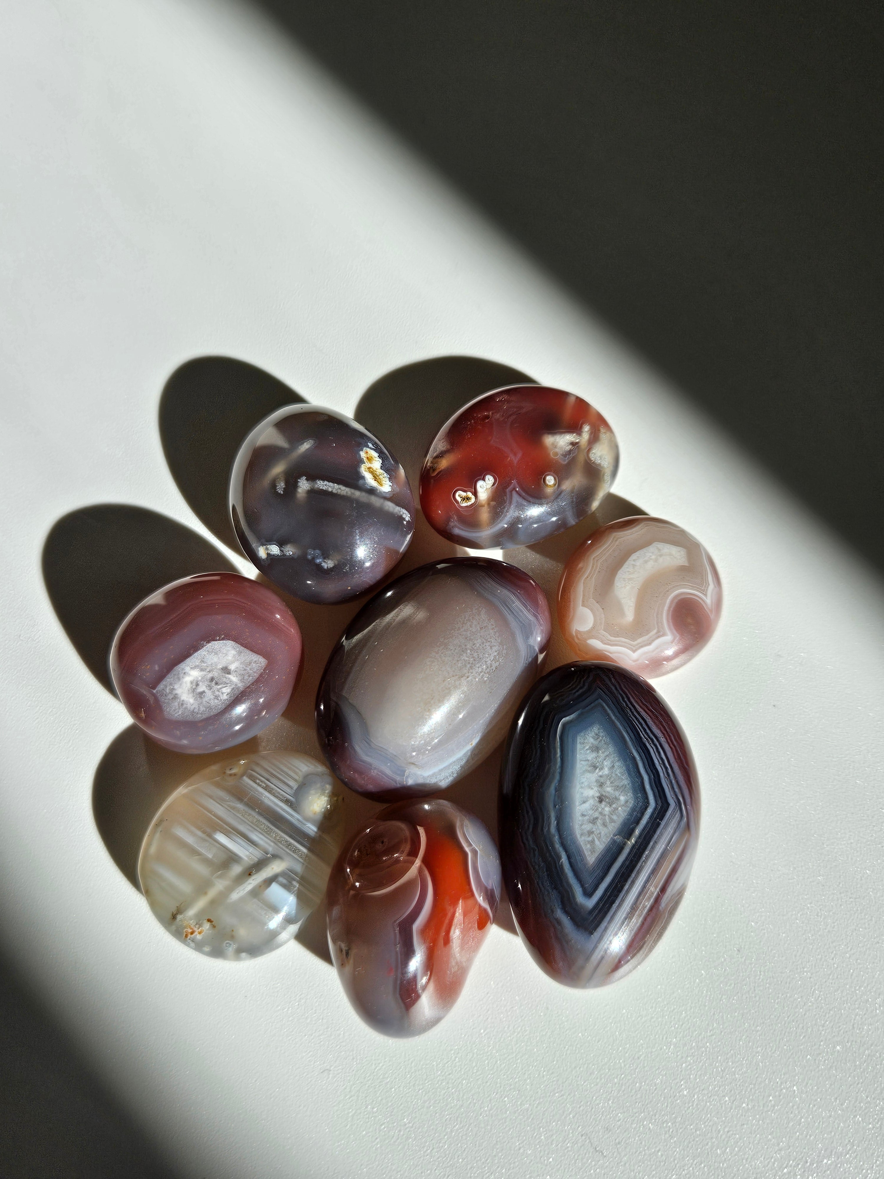 Swazi Agate Tumble Set