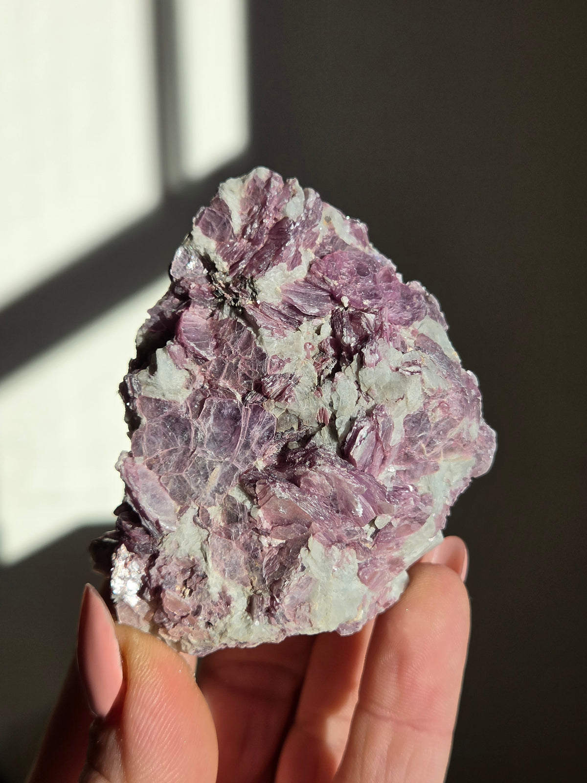 Raw Gem Lepidolite 004