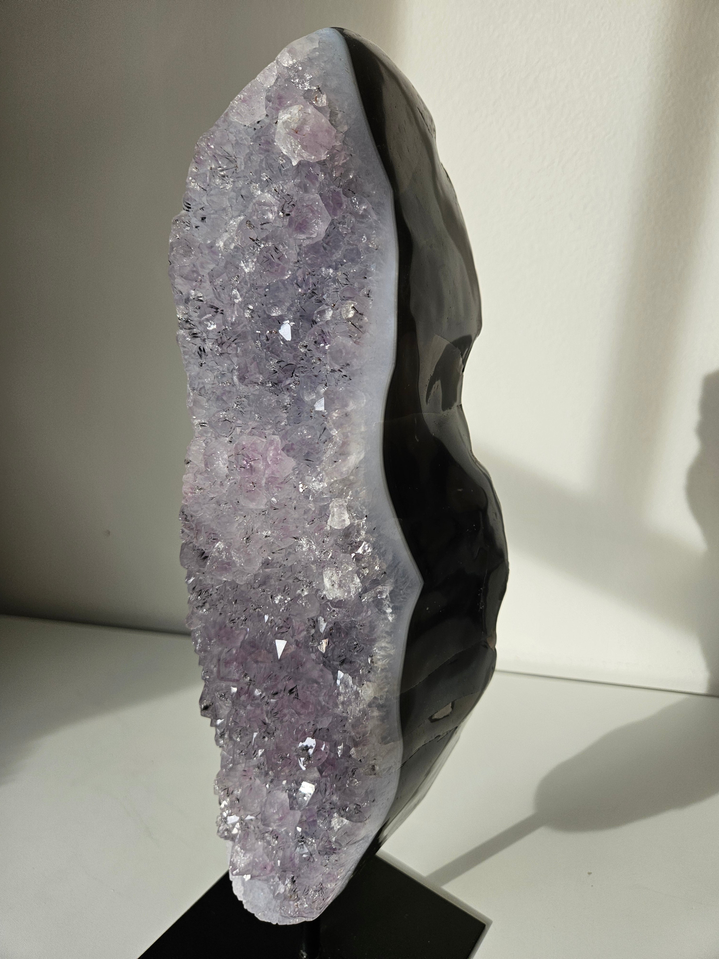 Agate x Amethyst Statement