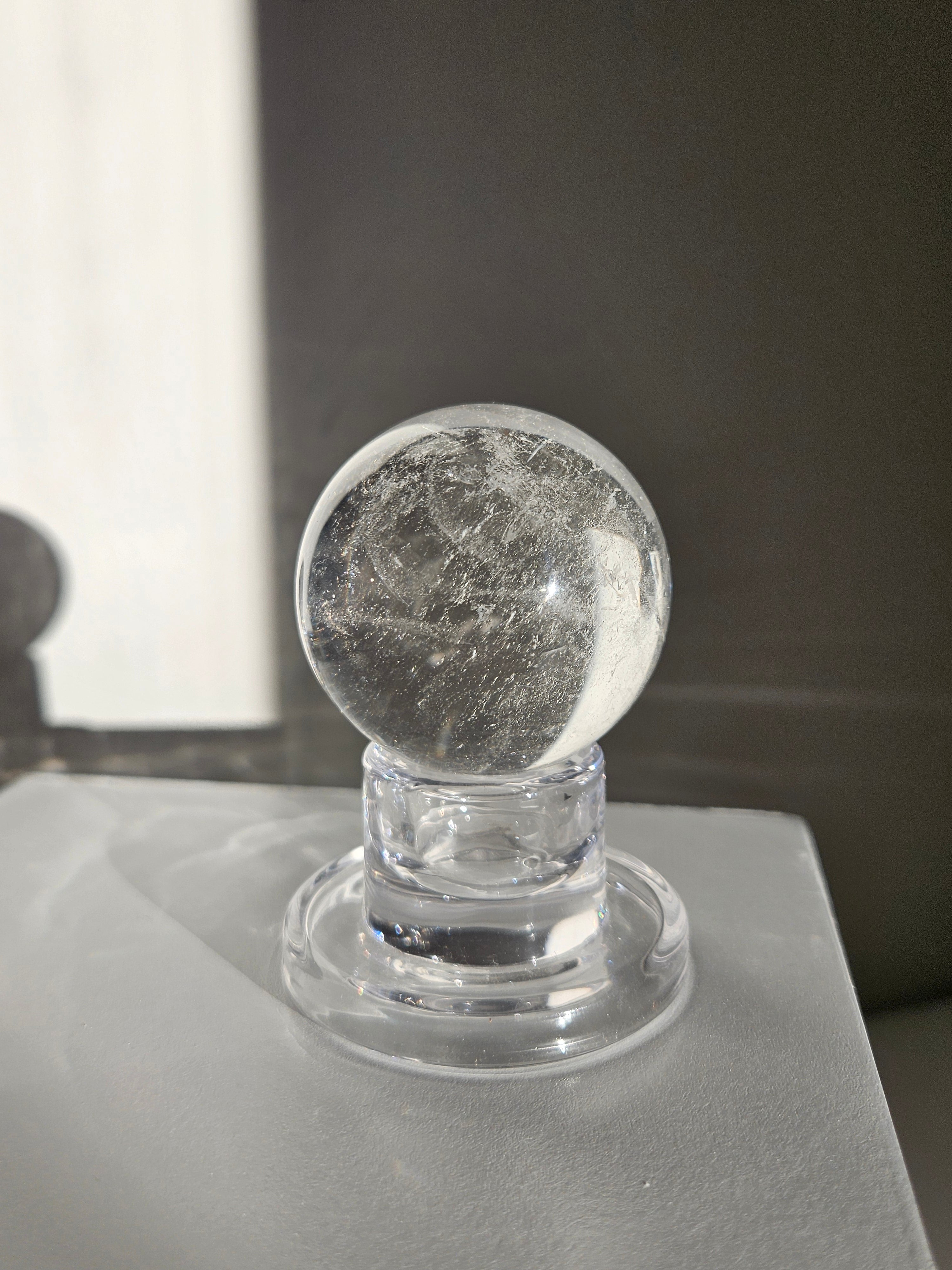 Lemurian Quartz Sphere 016