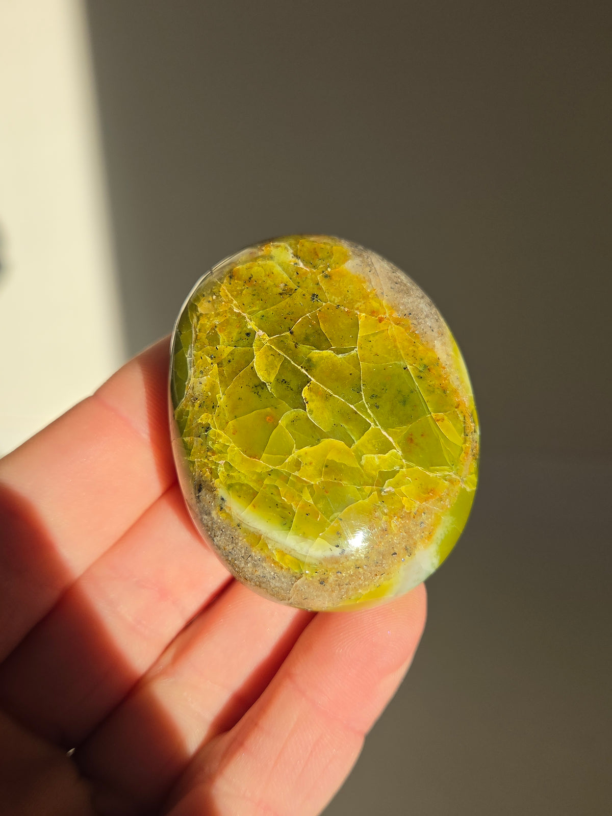 Green Opal Palmstone 004