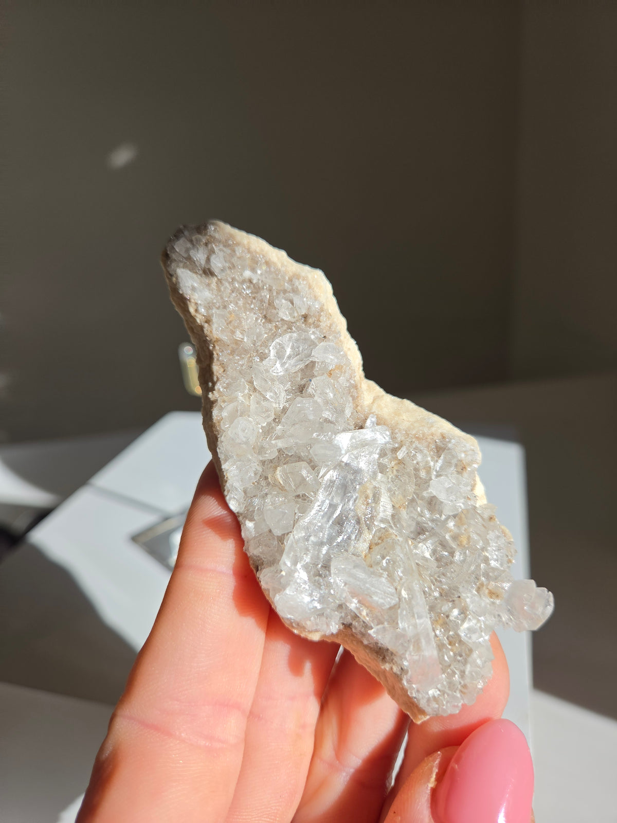 Selenite Cluster 003
