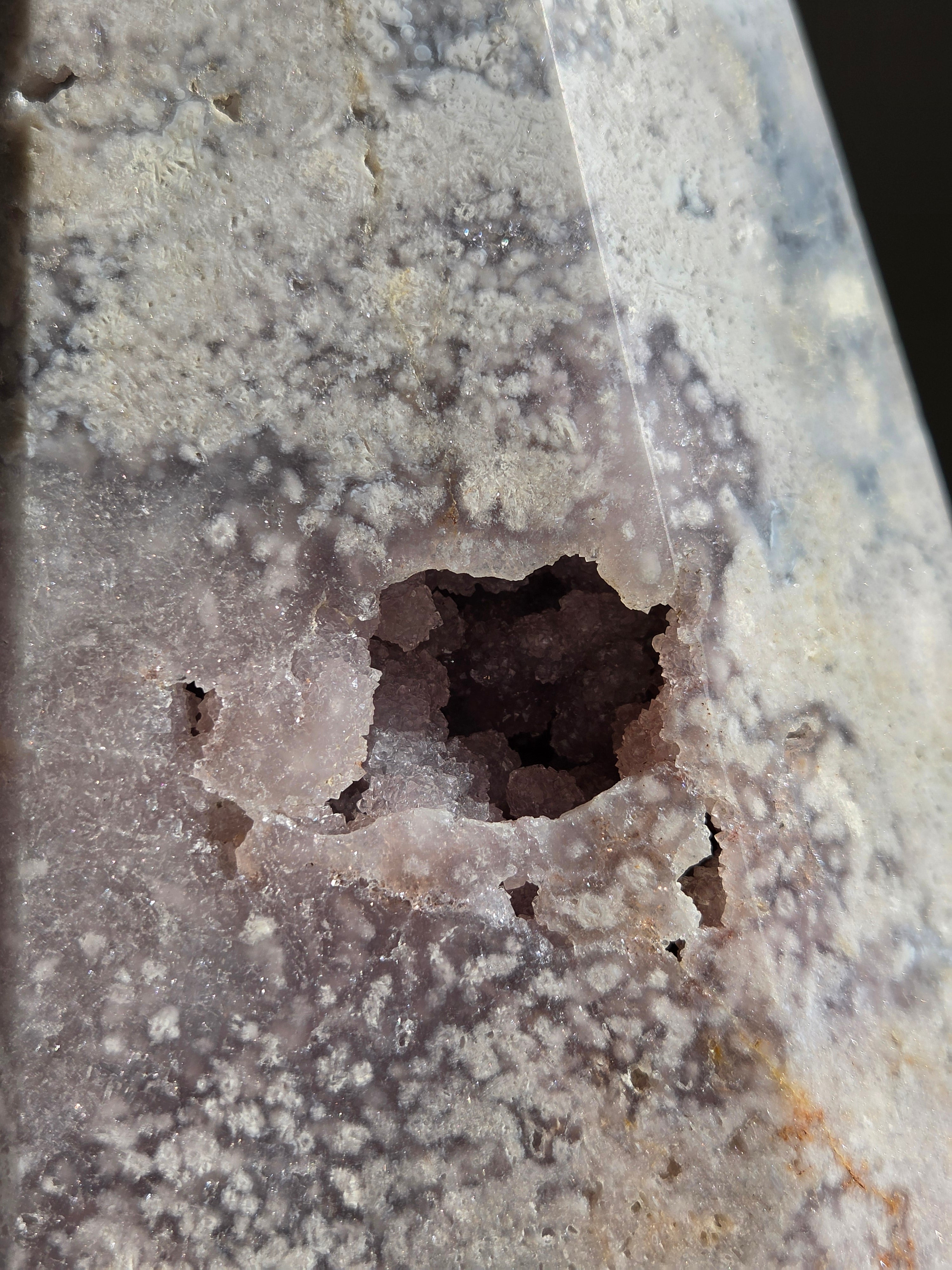 Pink Amethyst Statement Tower