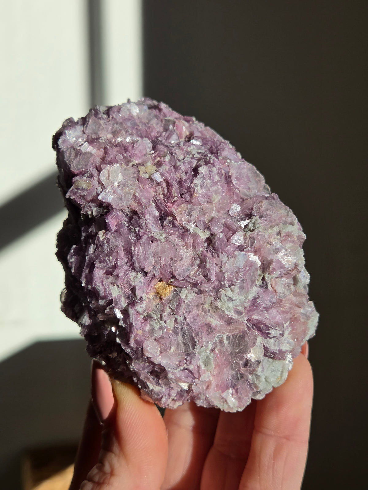 Raw Gem Lepidolite 009