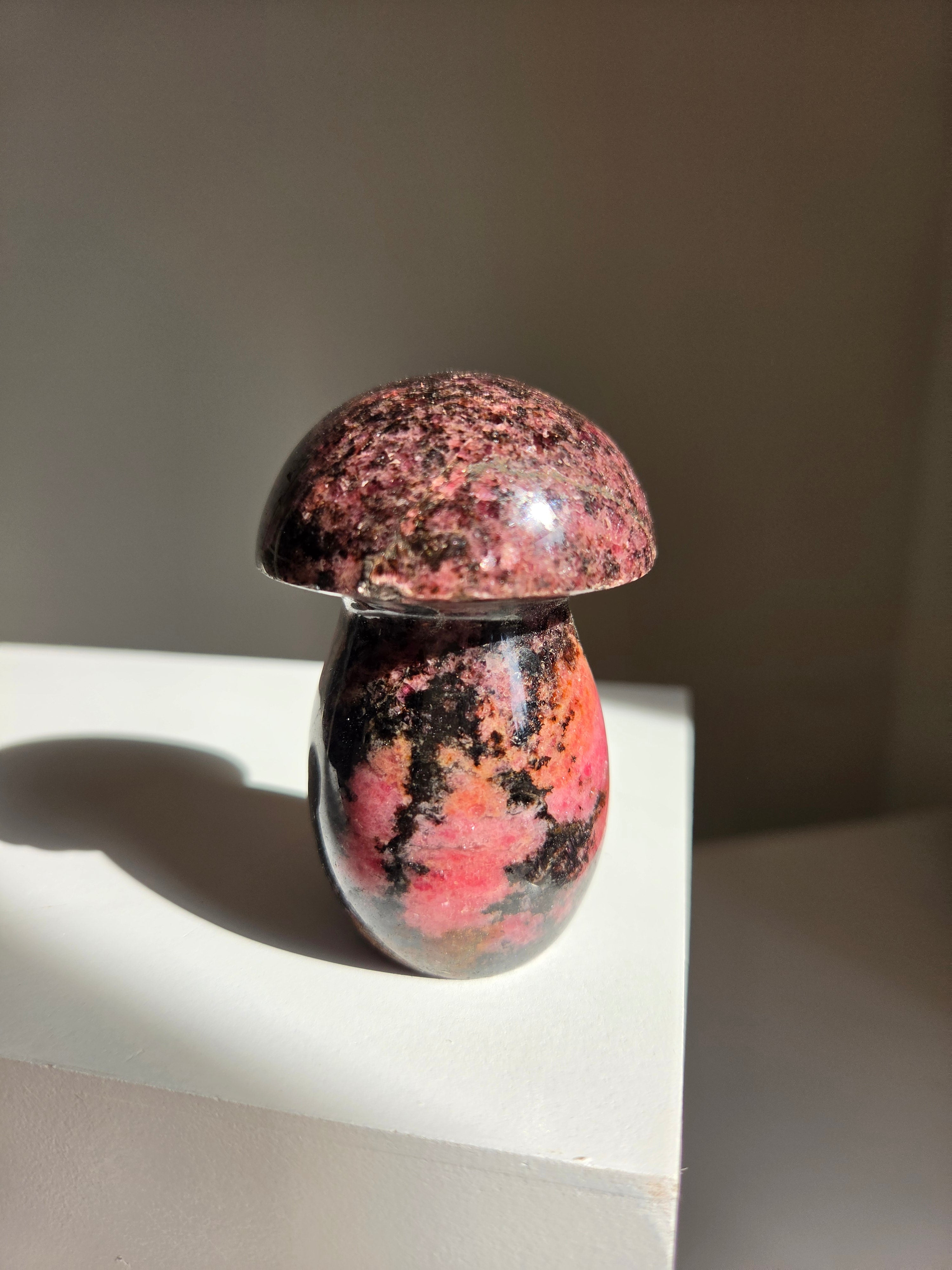 Rhodonite Mushroom 001