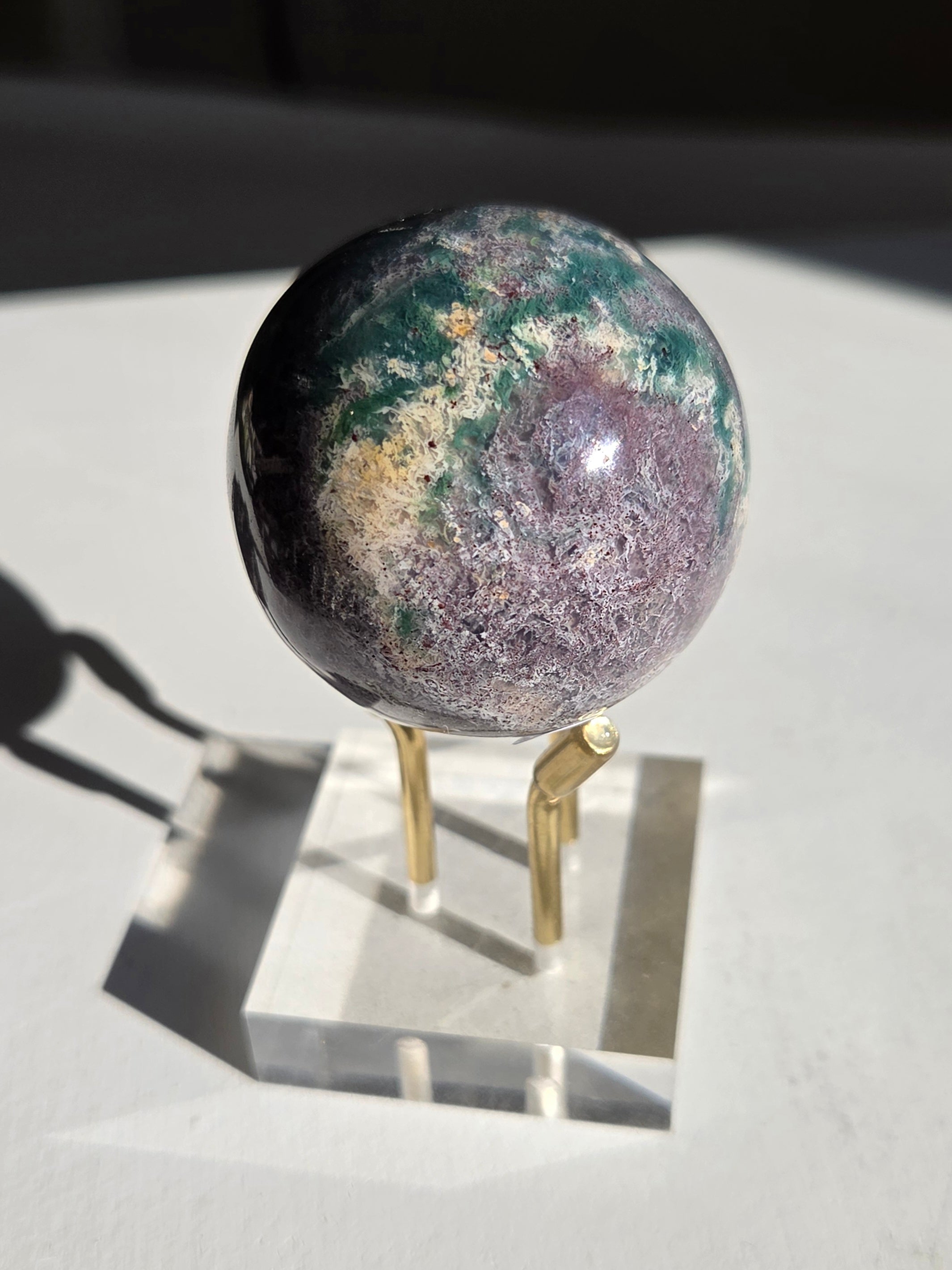 Sea Jasper Sphere 003