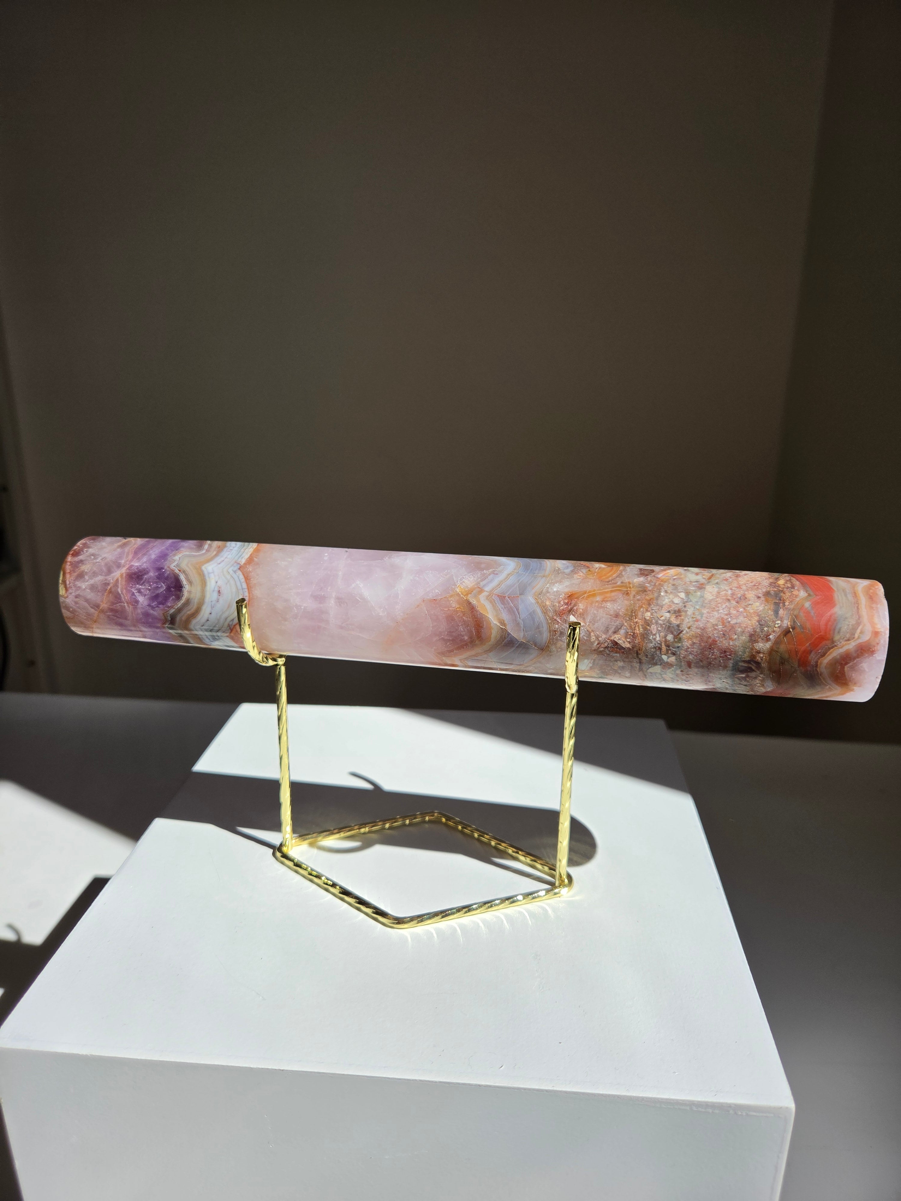 Agate x Amethyst Bracelet Holder 003