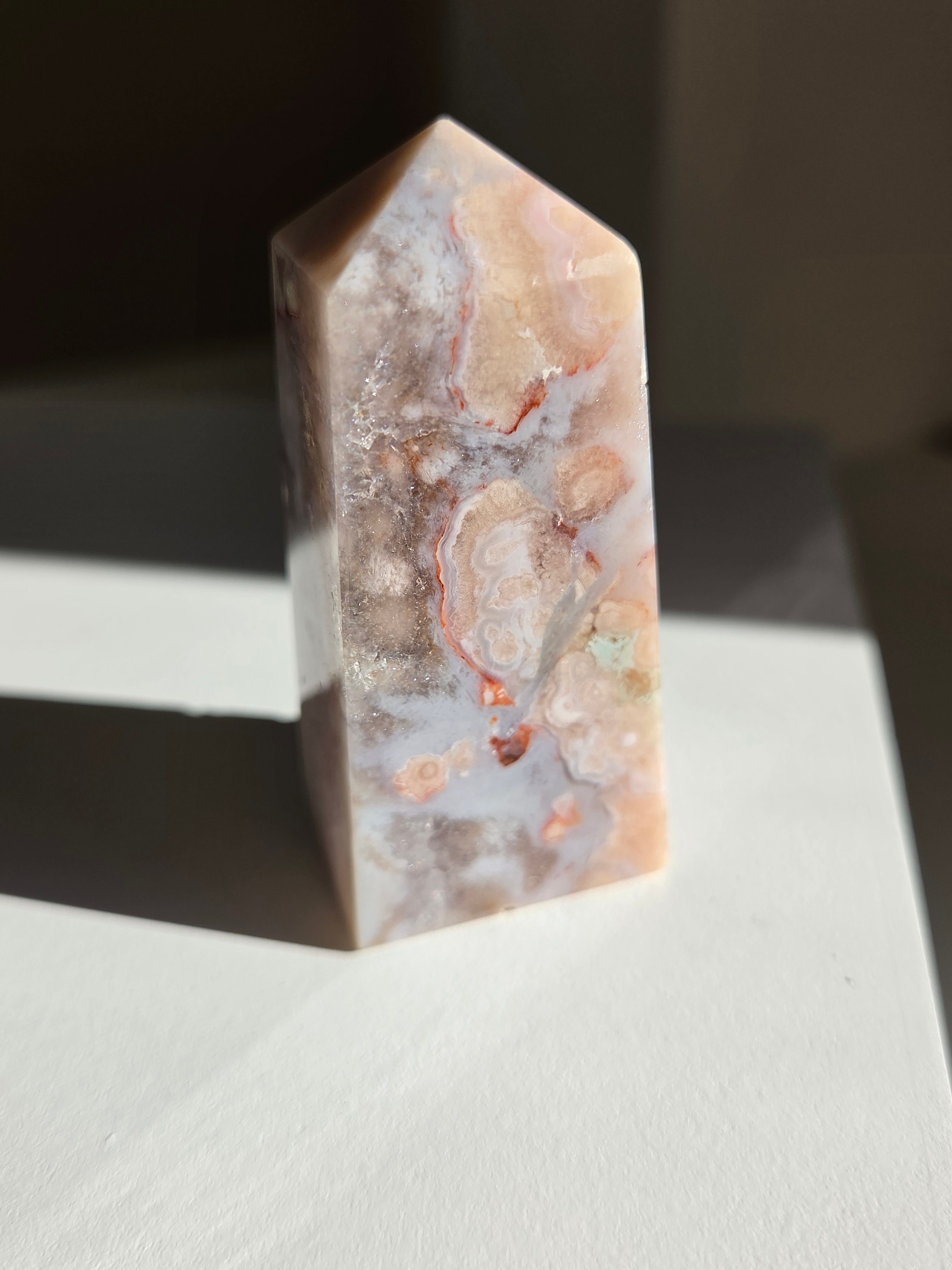 Flower Agate Tower 014