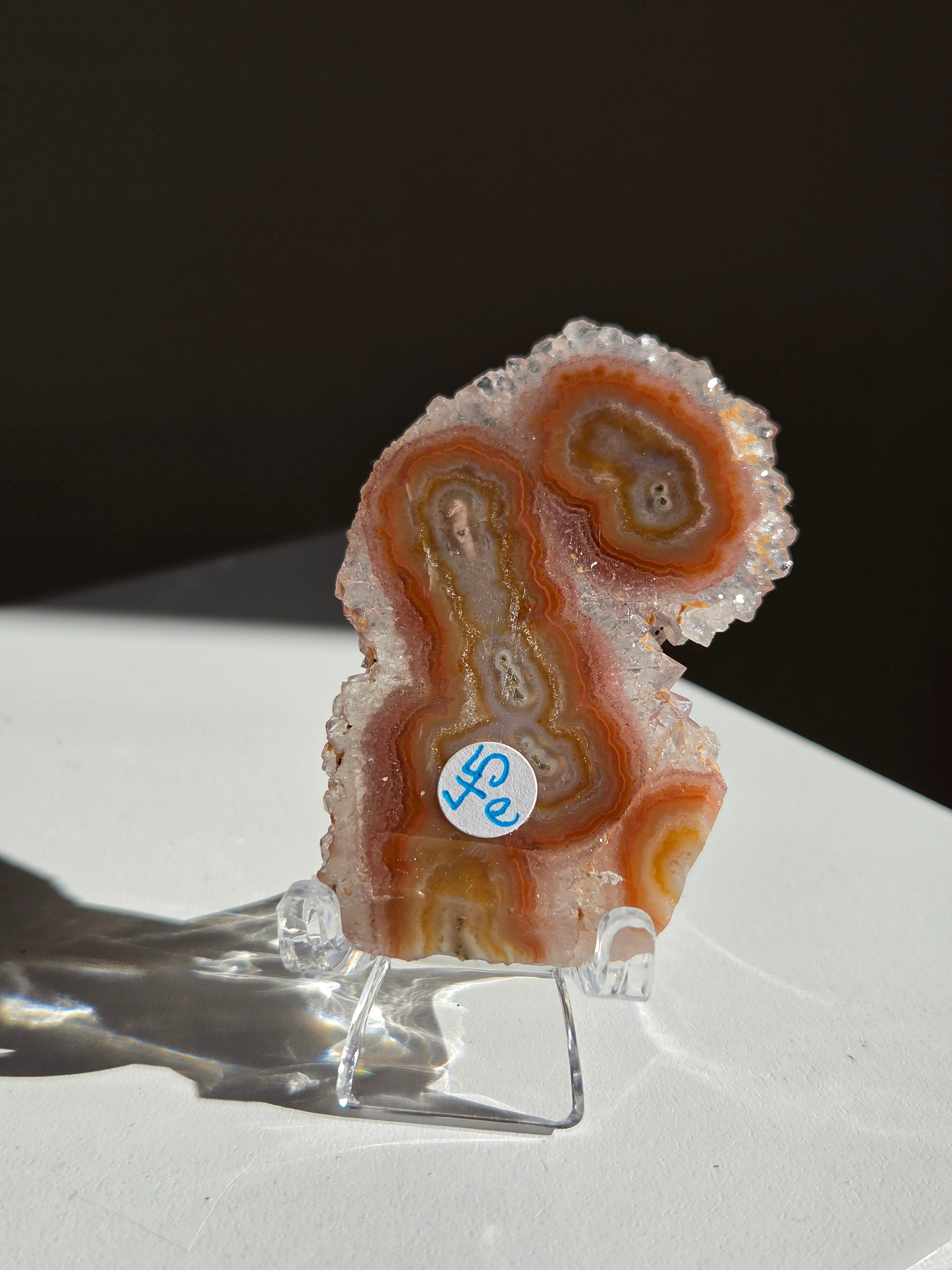 Amethyst Stalactite Slice 002