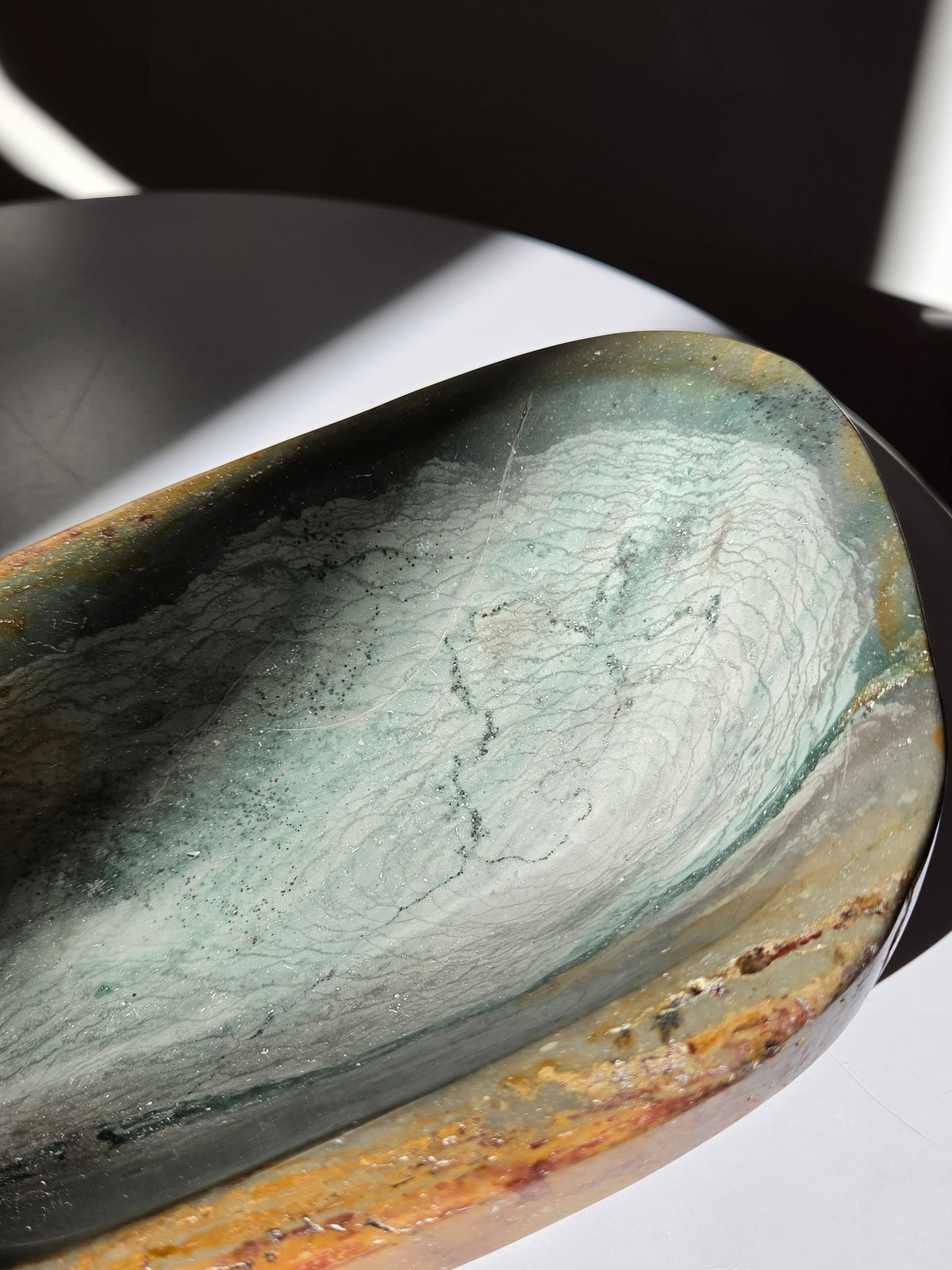Polychrome Jasper Bowl 020