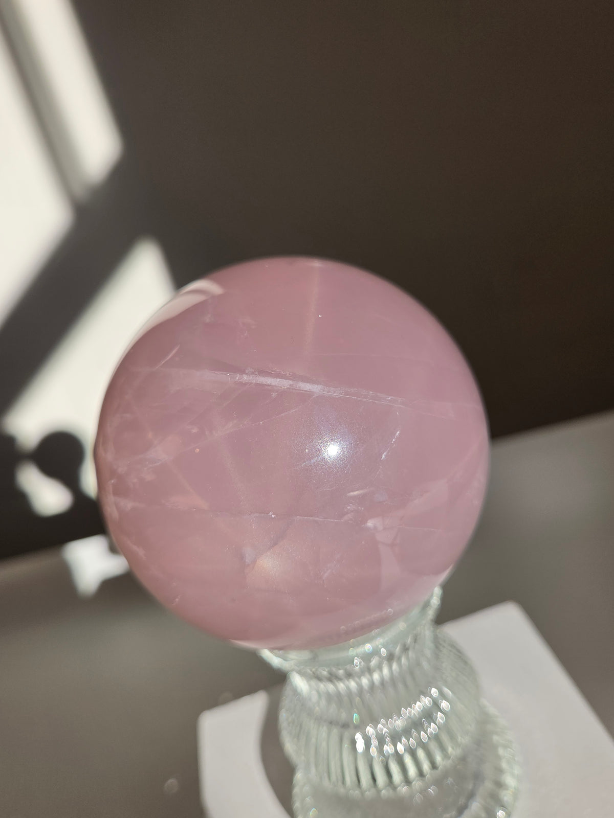 Rose Quartz Sphere 031
