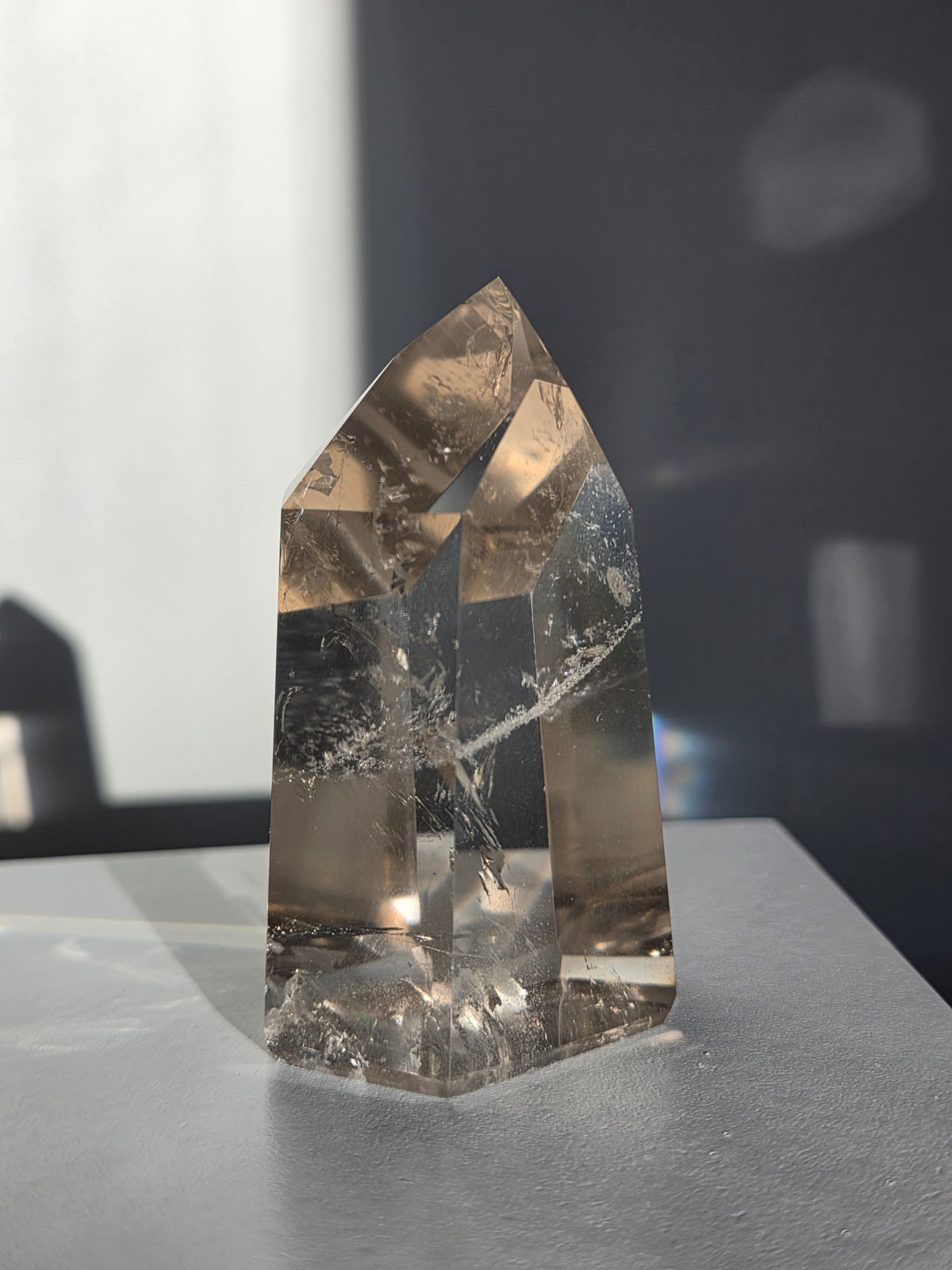 Smoky Quartz Tower 026
