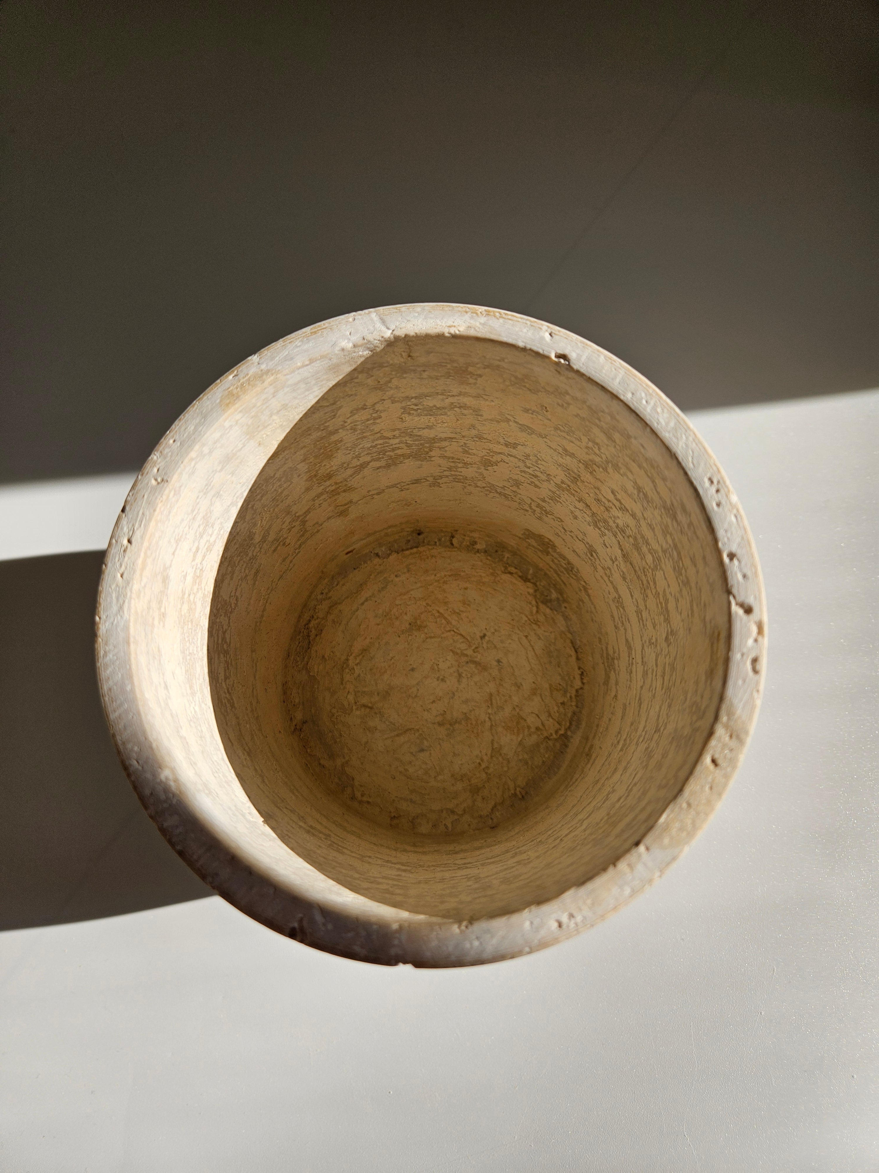 Travertine Vase