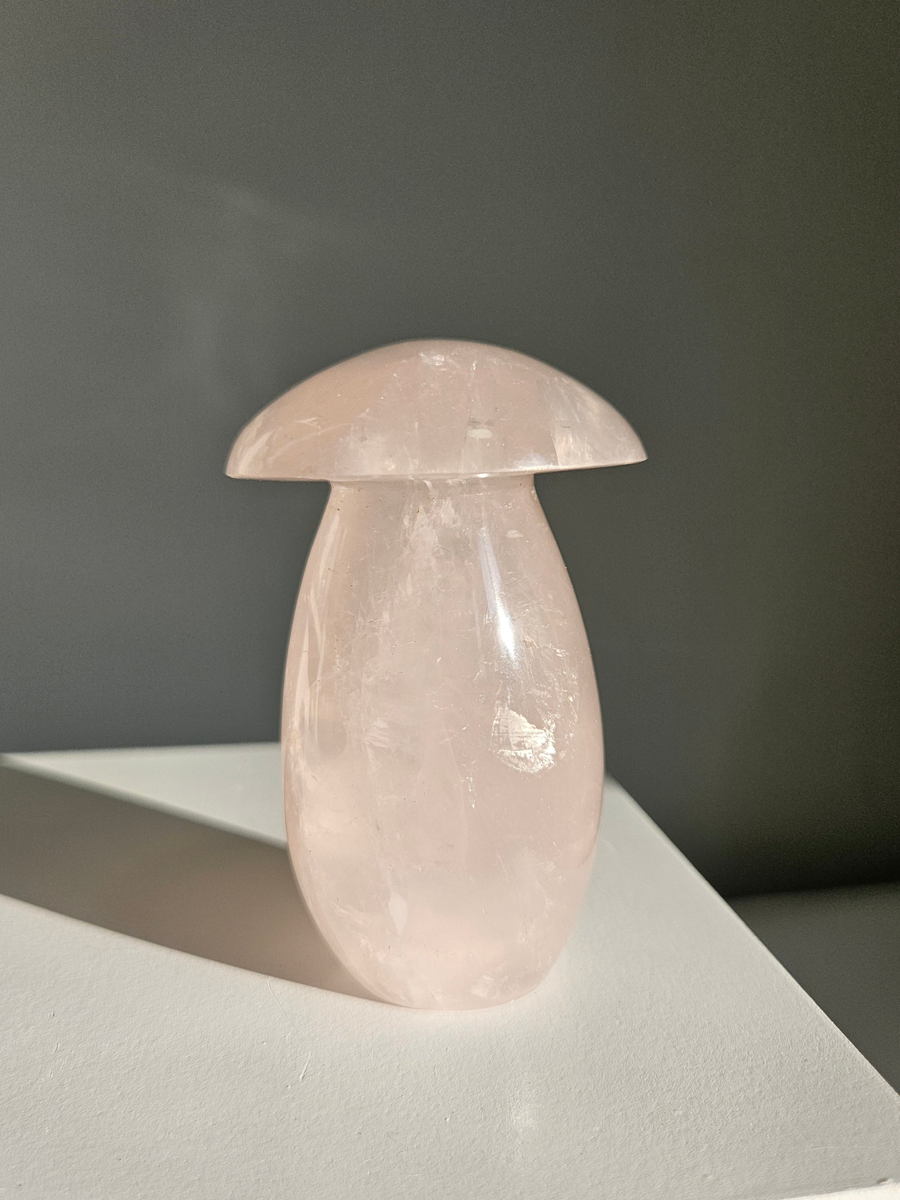 Rose Quartz Mushroom 003