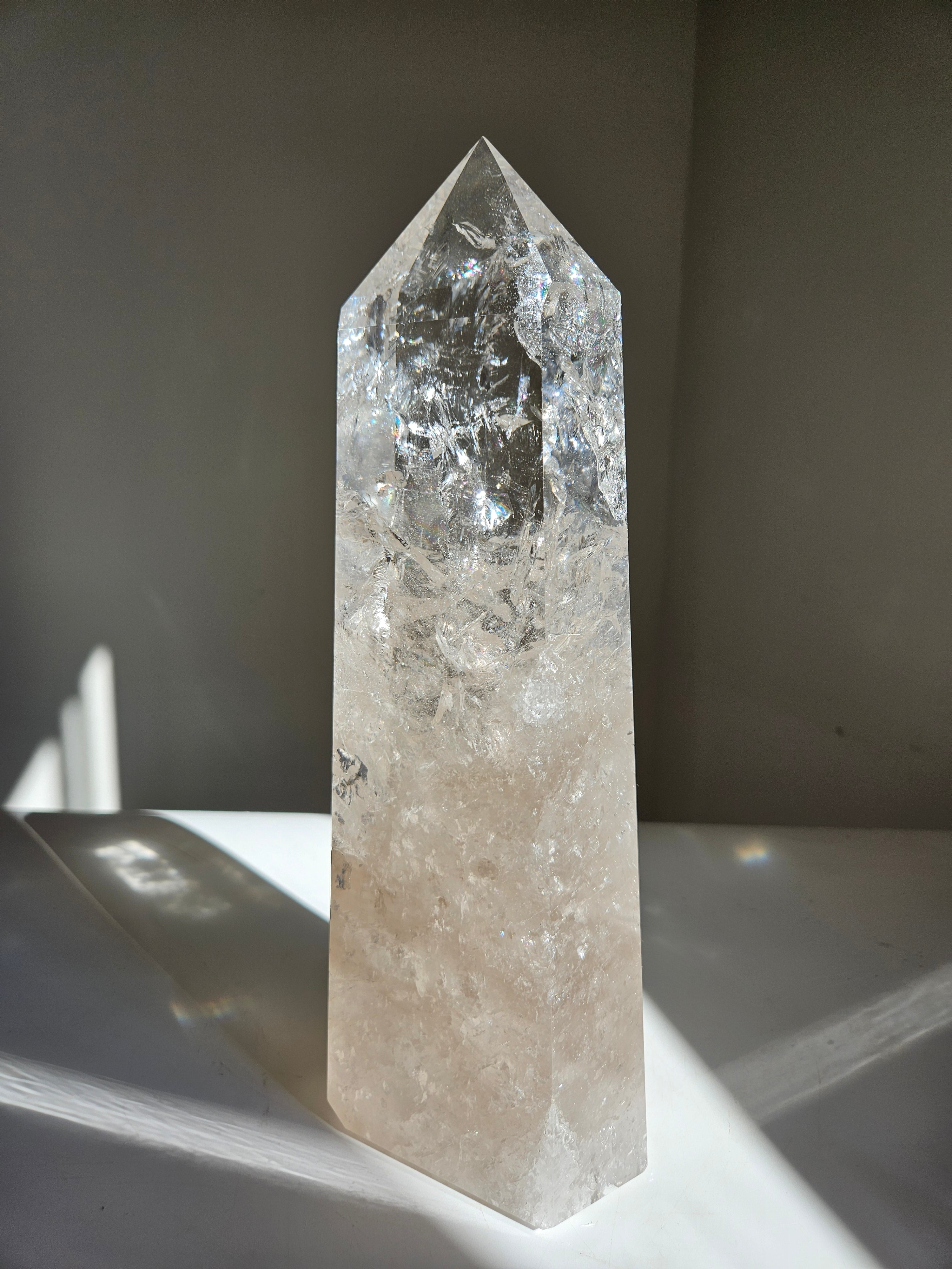 Smoky Quartz Statement Tower