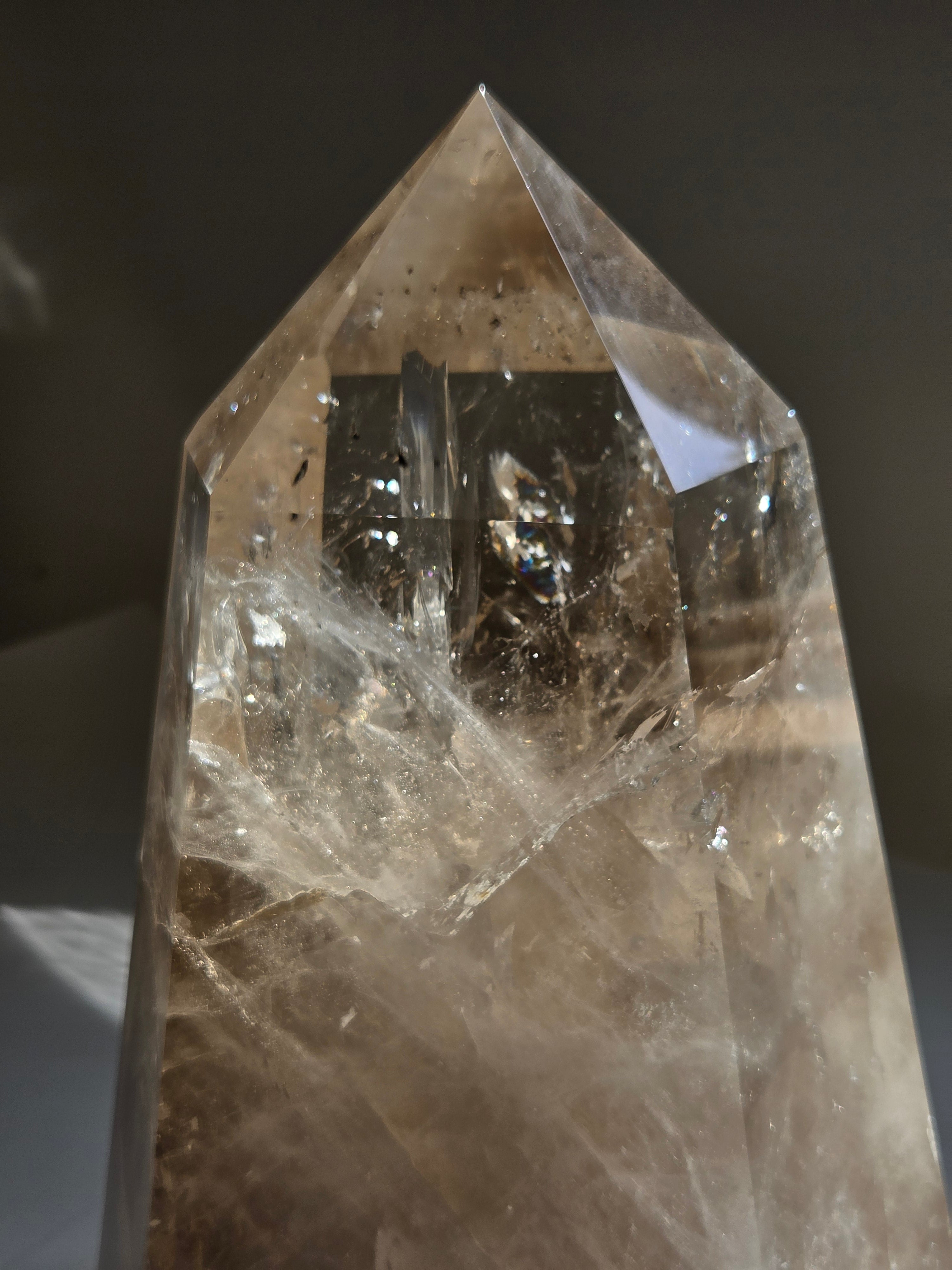 Smoky Quartz Statement Tower 002