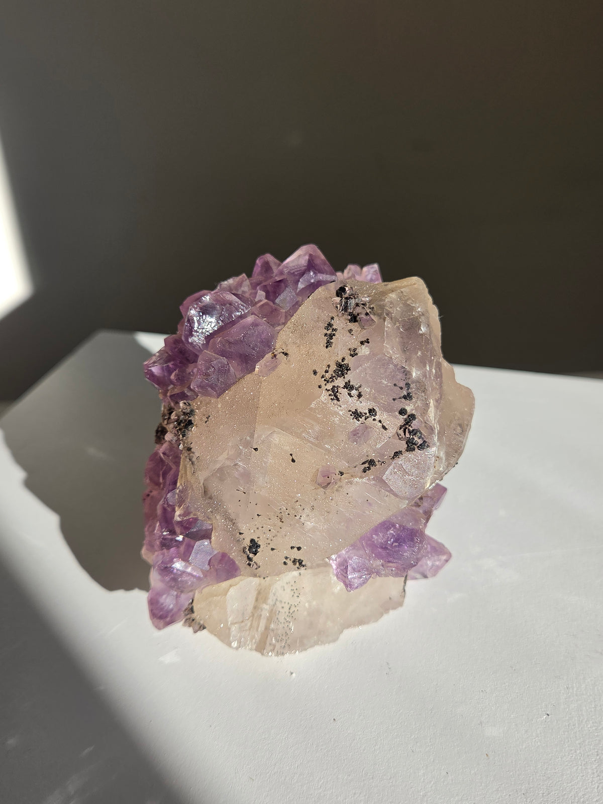 Amethyst x Calcite 002